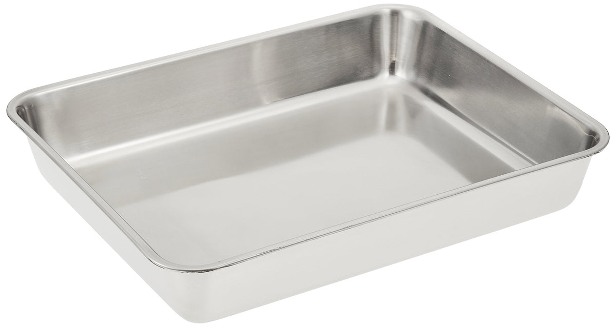 YUKIWA ABT01012 Stainless Steel Square Bat, 12 Pieces