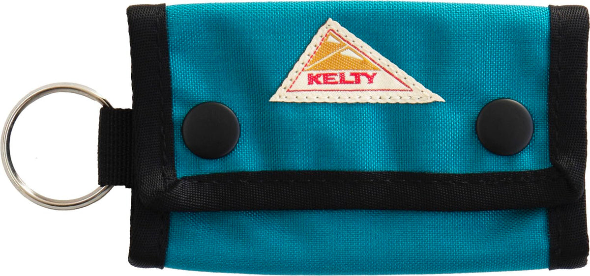 Kelty 3259271025 Key Case, Coin Storage, Includes Ring, Turquoise, One Size