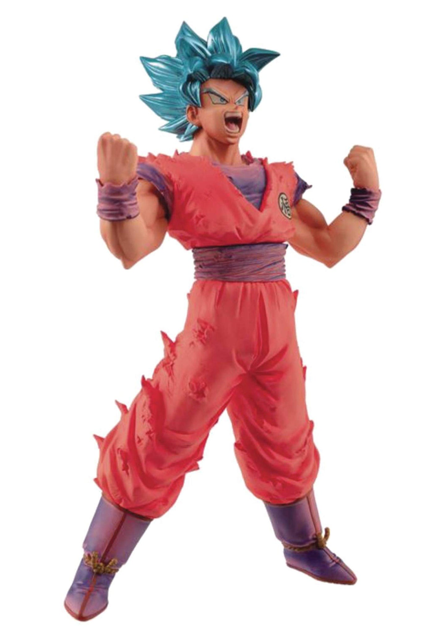 Banpresto Dragon Ball Z Super Saiyan God Son Goku with Kaioken Action Figure