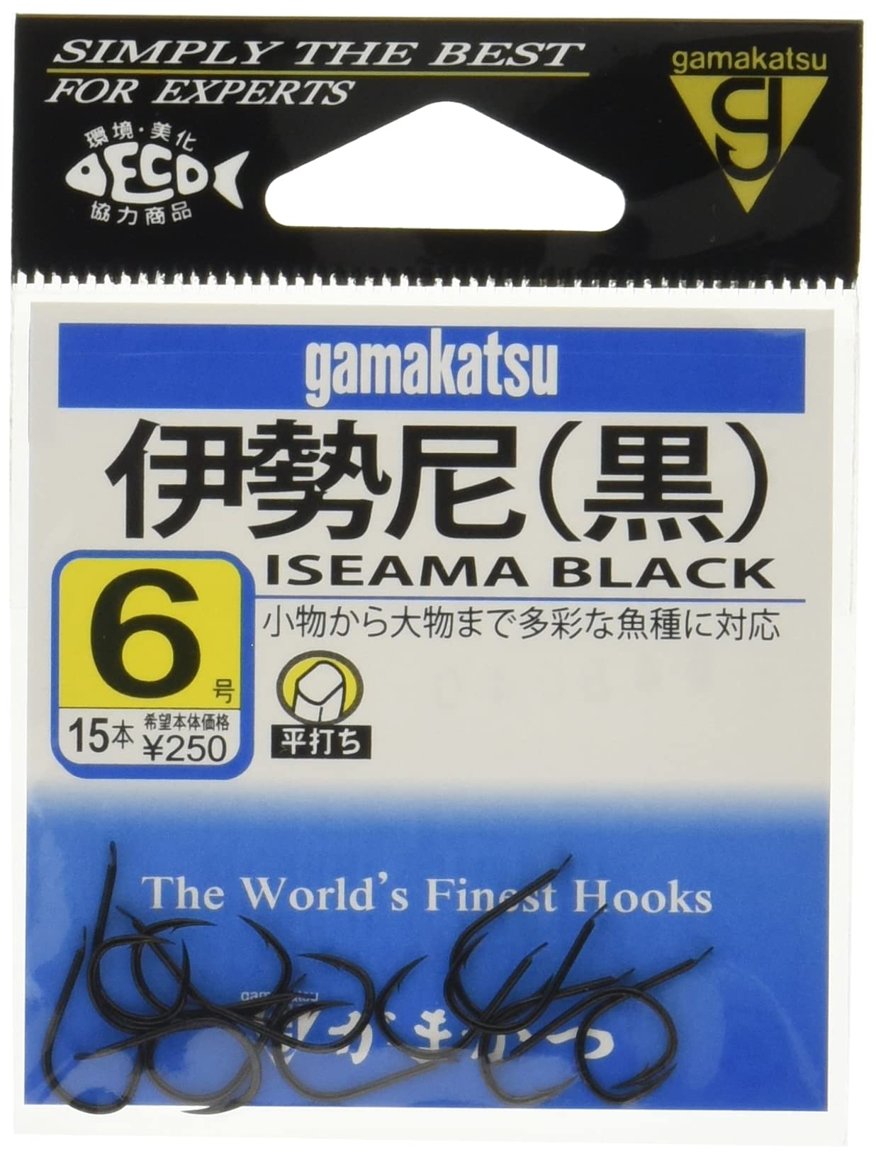 Gamakatsu Iseama (Black) No. 6