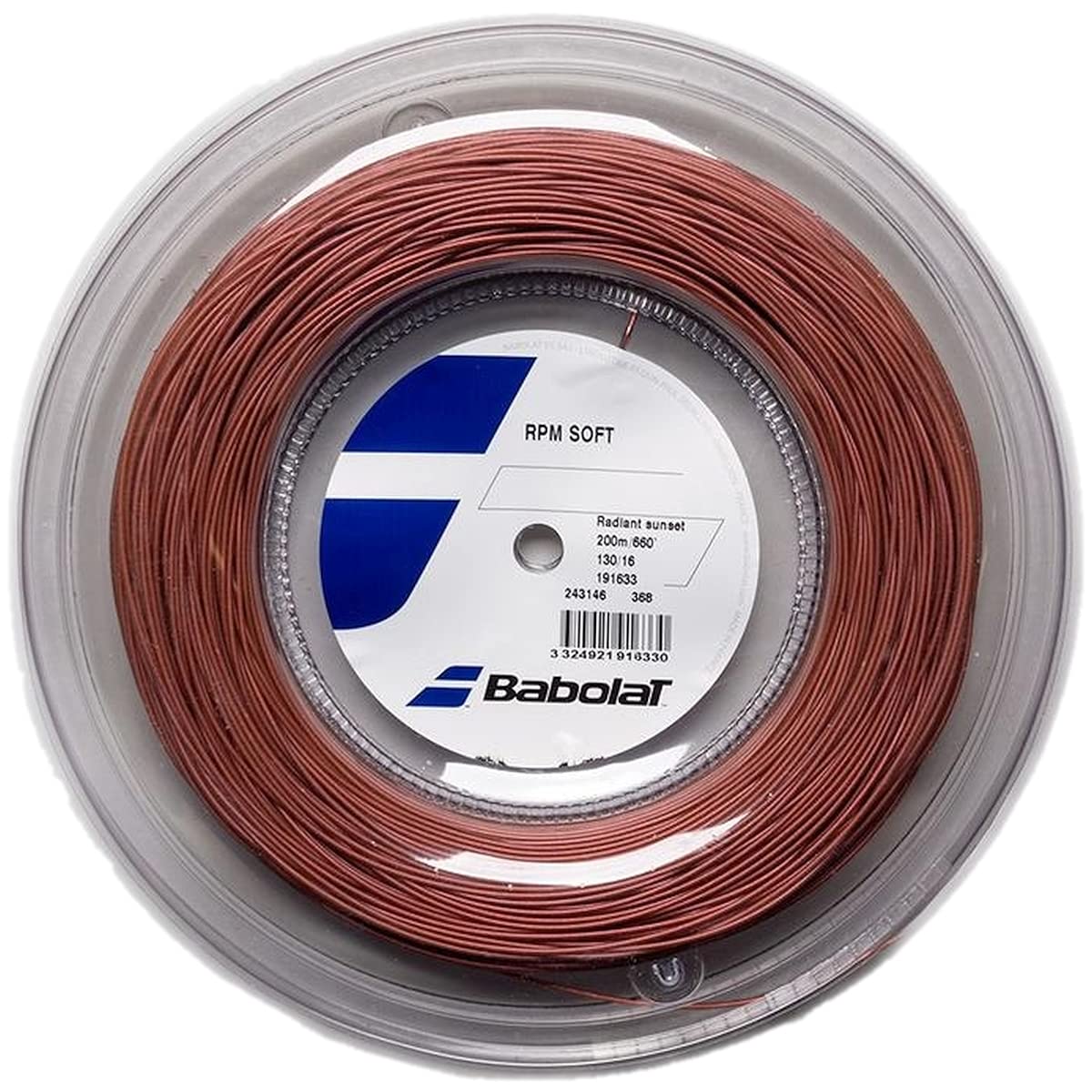 Babolat RPM Soft Radiant Sunset 16g Tennis String (Reel)
