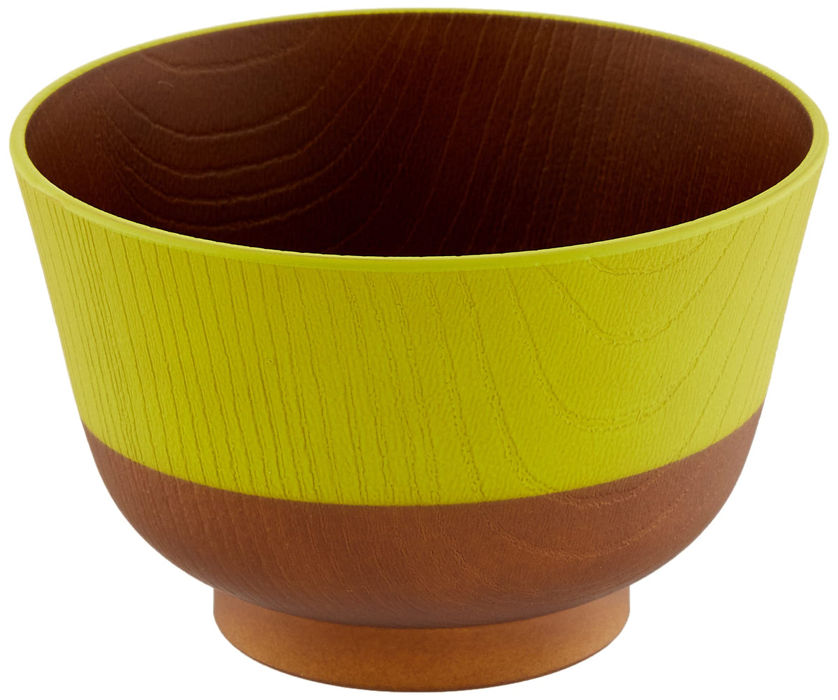 カノー(Kano) CANOO 73720 Japanese Traditional Color Feather Coating Soup Bowl, Young Leaf