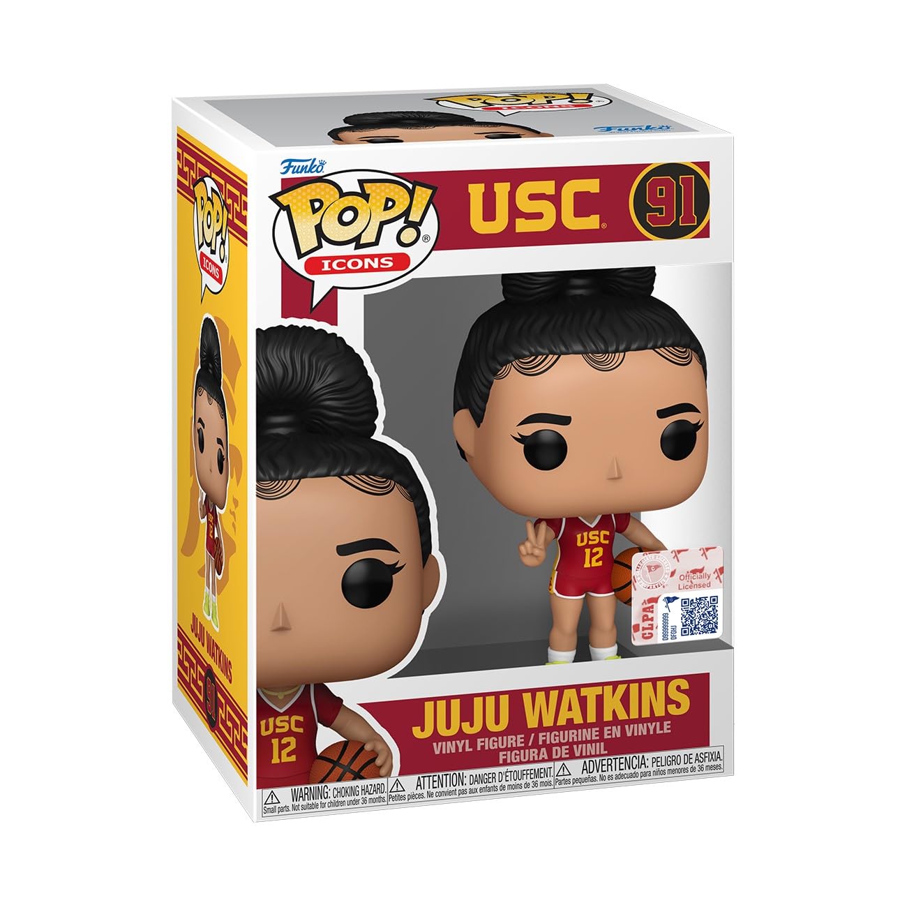 Funko POP! Icons: Juju Watkins (Cardinal Jersey)