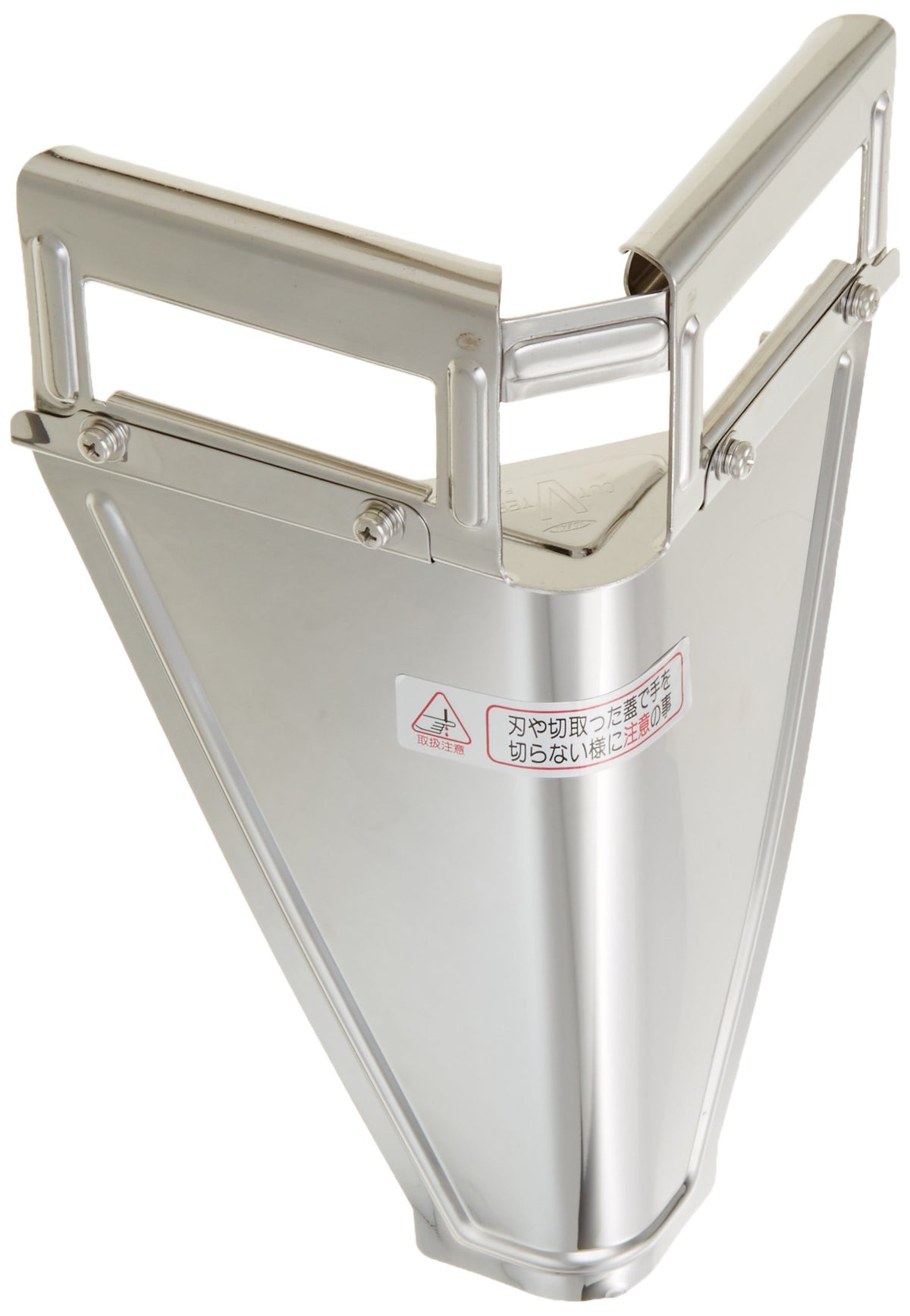 新考社(Shinkousha) Shinkosha BBI05 All Stainless Steel V-Cutter, L, Stainless Steel, Japan
