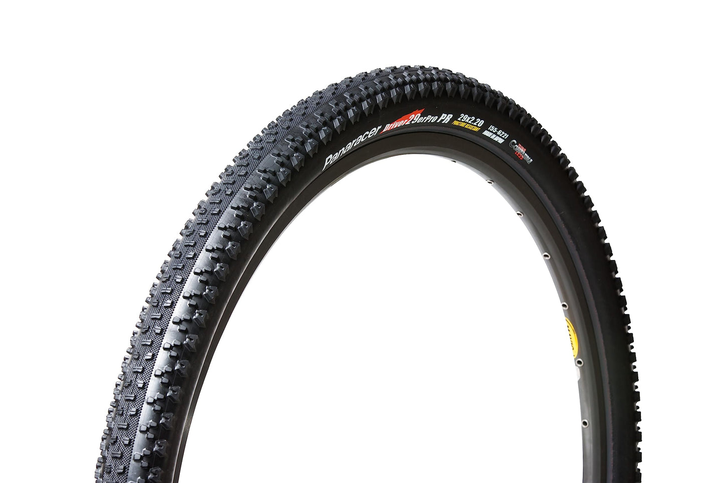 Panaracer PR F2922TC-DVPR-B Tubeless Compatible Tires, 29 x 2.20, 700 x 55C, Black (for Mountain Biking/MTB Racing Touring)