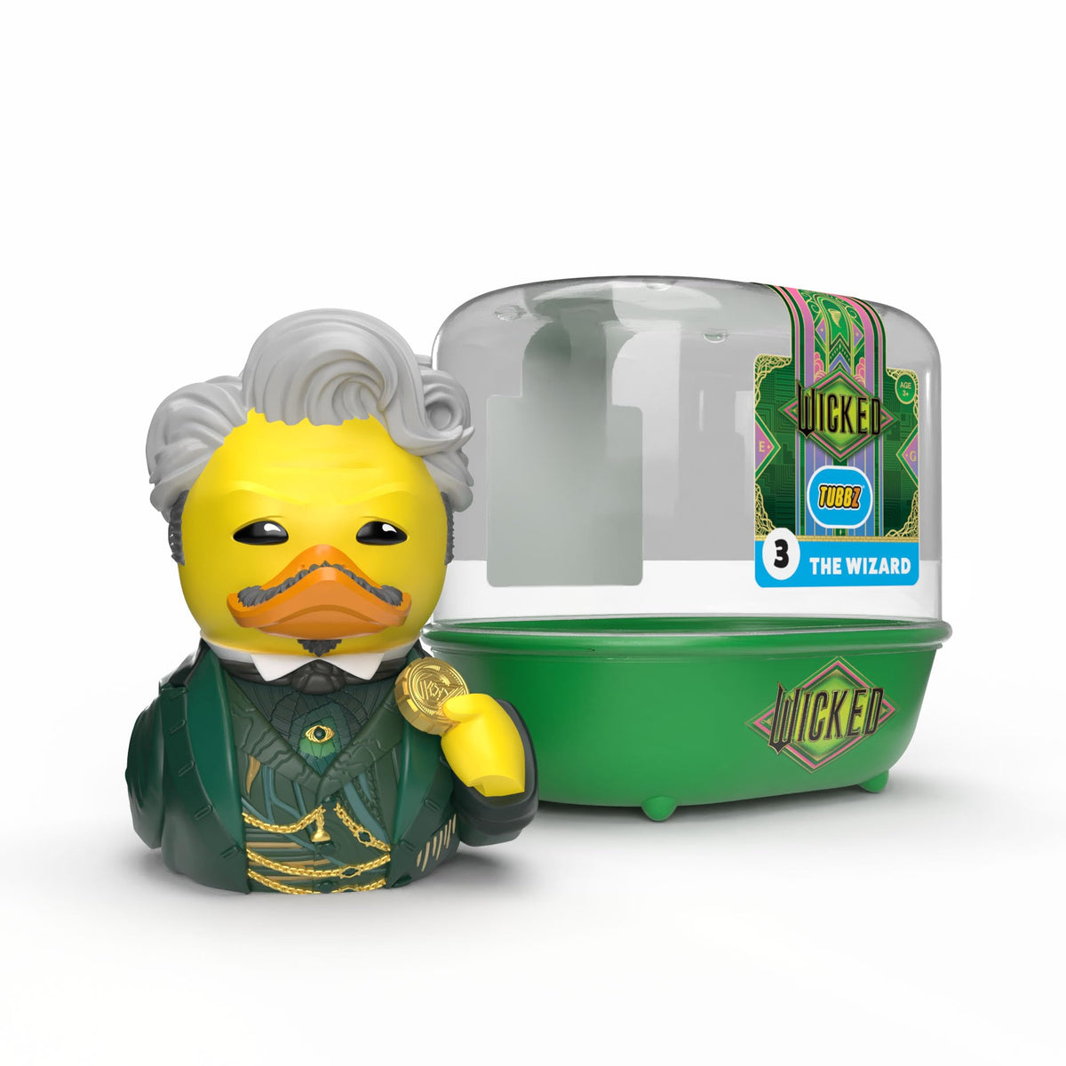 TUBBZ First Edition: Wicked for Good - Wizard of Oz Cosplaying Rubber Duck Vinyl Figure