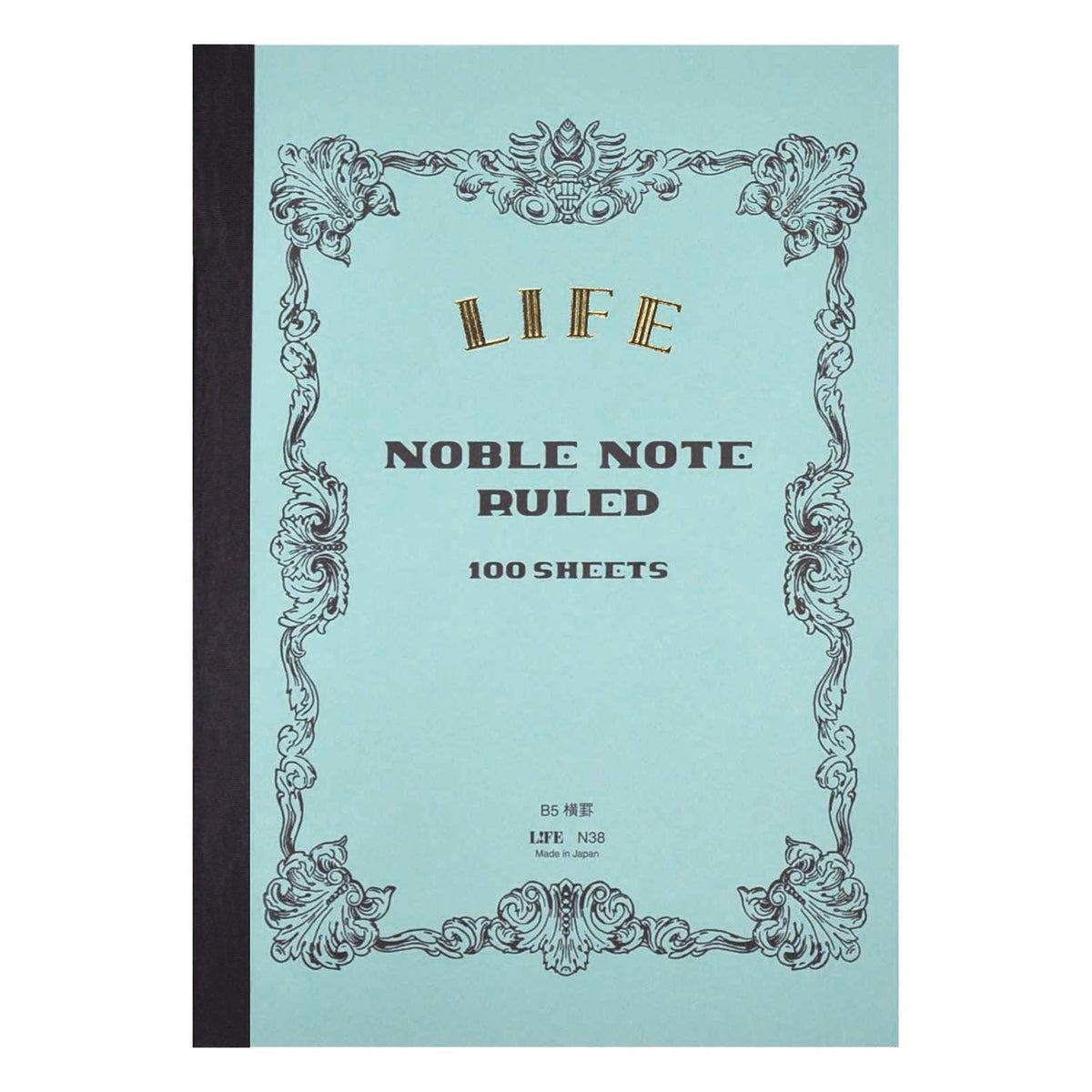 Life Notebook, Noble Notebook, Horizontal Ruled, B5 N38