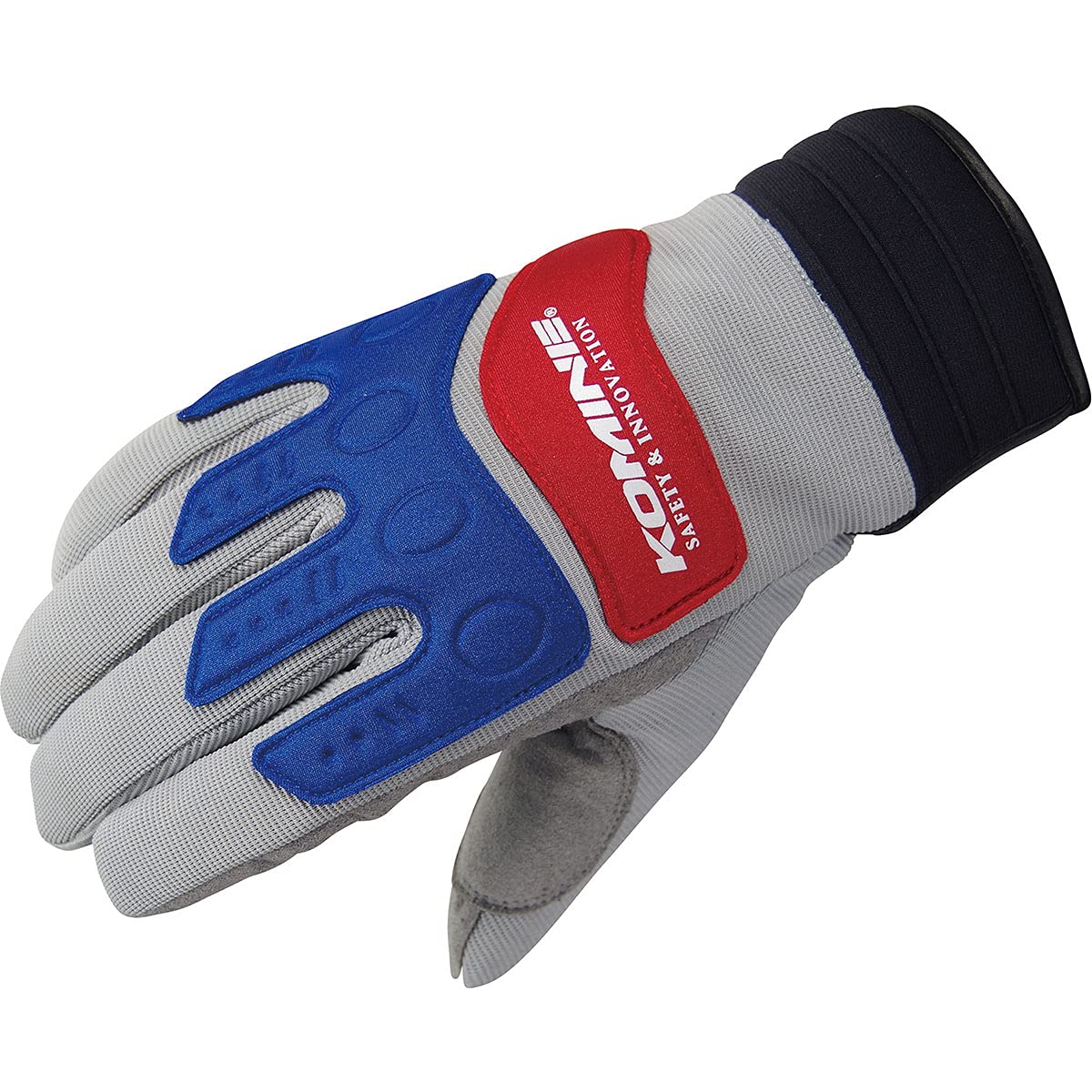 Komine GK-785 Instructor Winter-Gloves Grey / Red 2XL 06-785