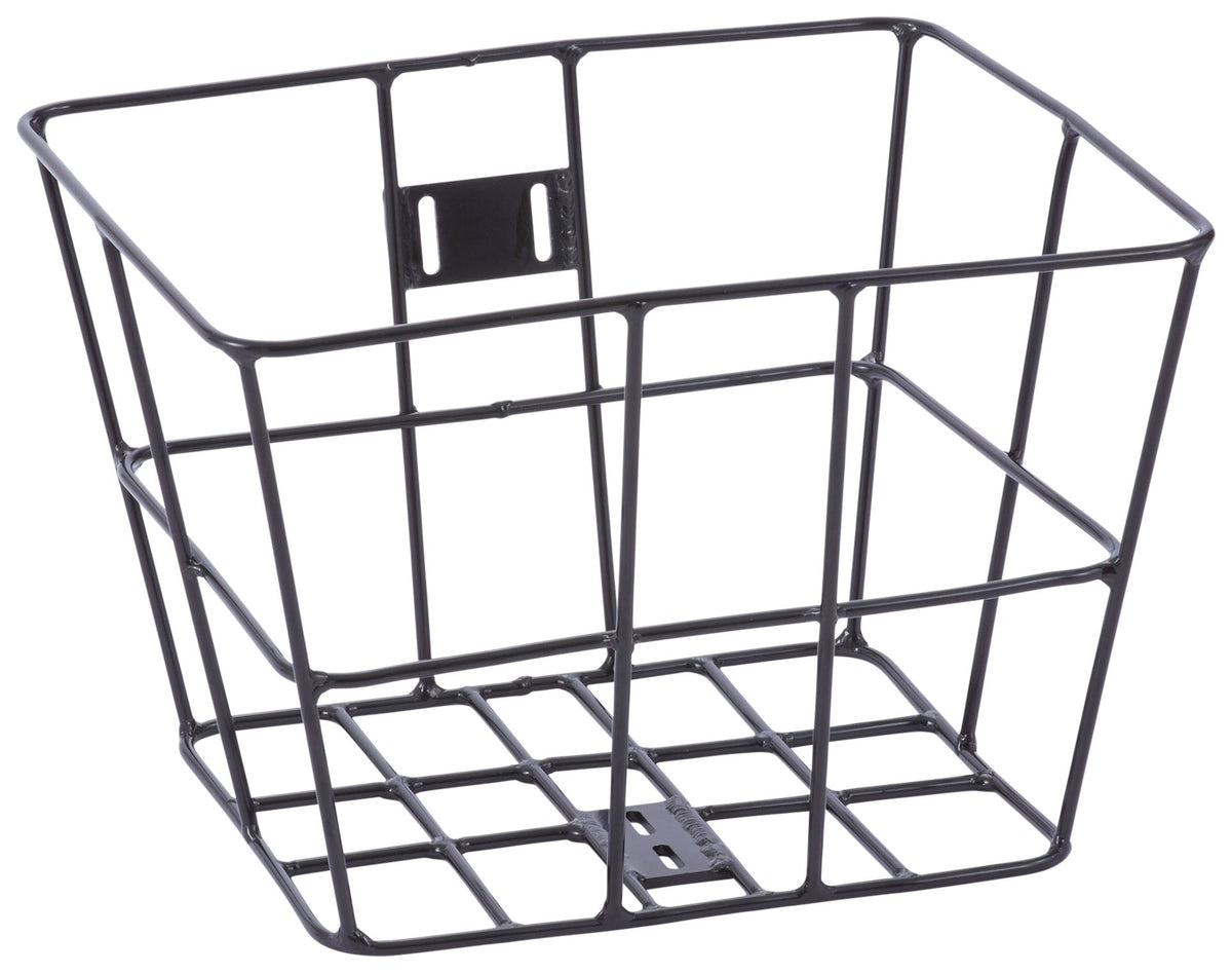 Vélo Line 99008-0199 Aluminum Pipe Basket, Durable, Rust Resistant, Front Mount Type, Mounting Hardware Included, Design Basket