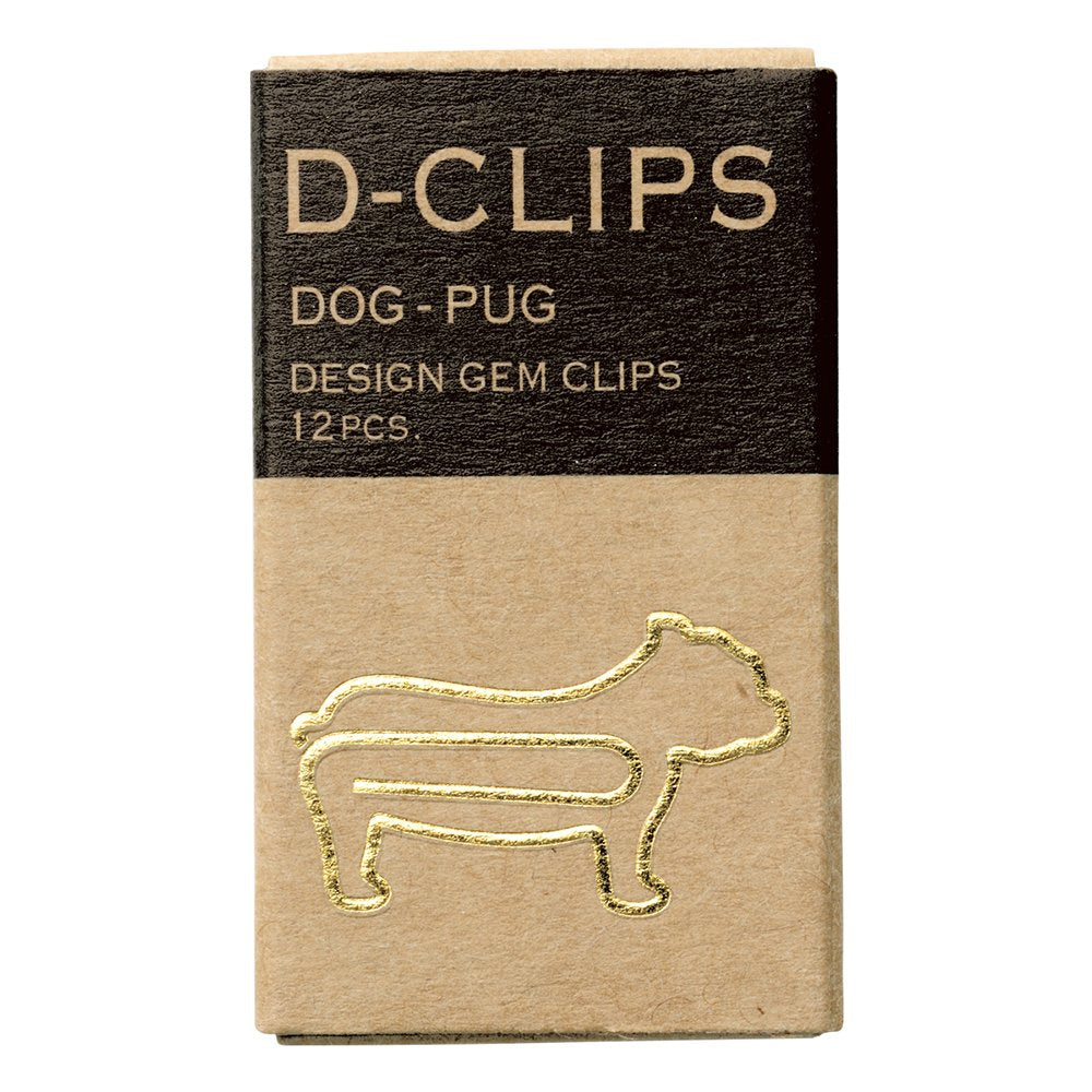 Midori D-Clip Mini Box, Pug (43332006)