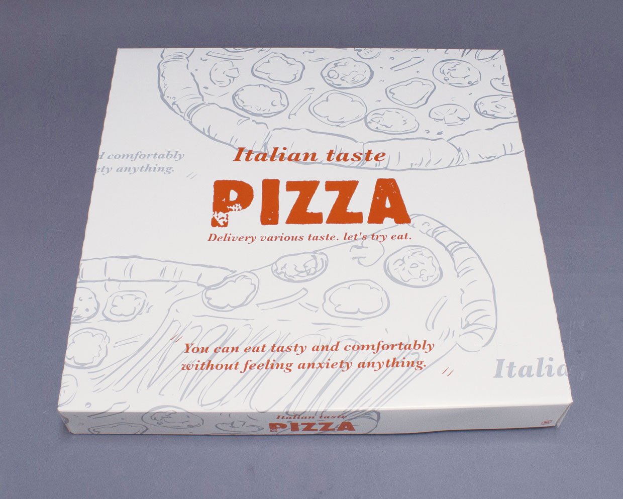 Mizuno Sangyo XPZ0202 Pizza Carton, Packaging Supplies, 12-Inch (Pack of 50)