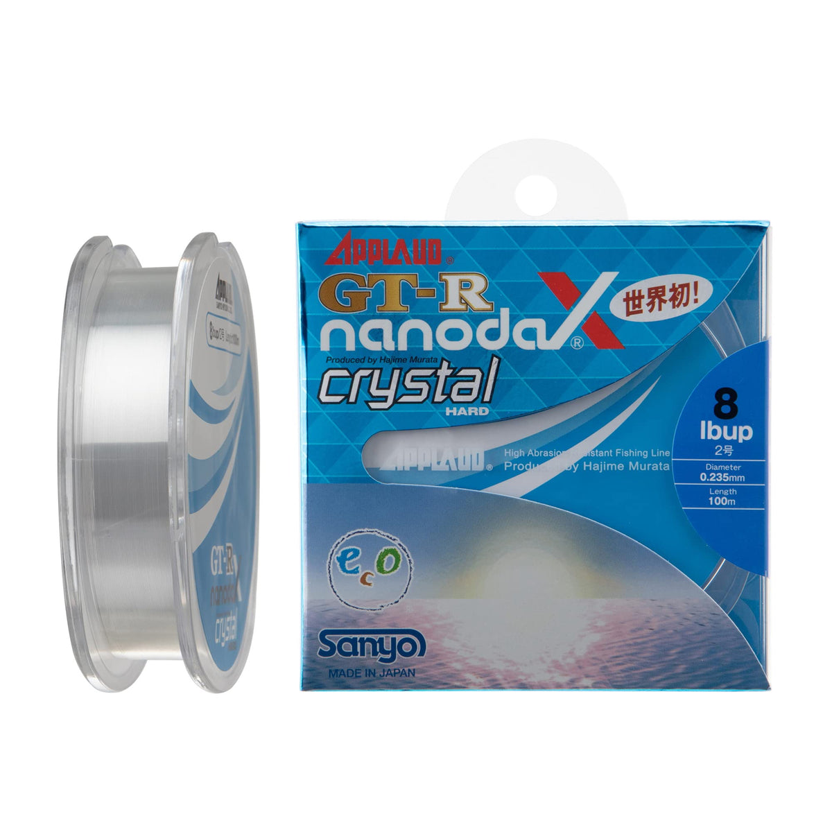 Sanyo Nylon Line Upload GT – R nanodax Crystal Hard 100 m 5lbup.