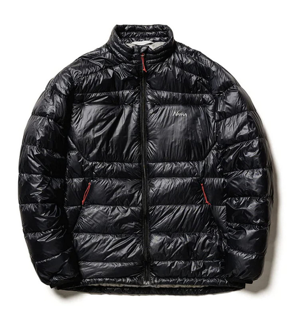 NANGA MINIMARYTHM DOWN ZIP BLOUSON L BLK: L.GRY, Blk: L.gry, Large