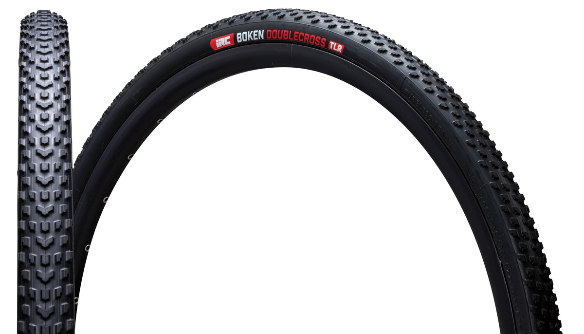 IRC Tires Boken Double Cross Tire - 700 x 33, Tubeless, Folding, Black