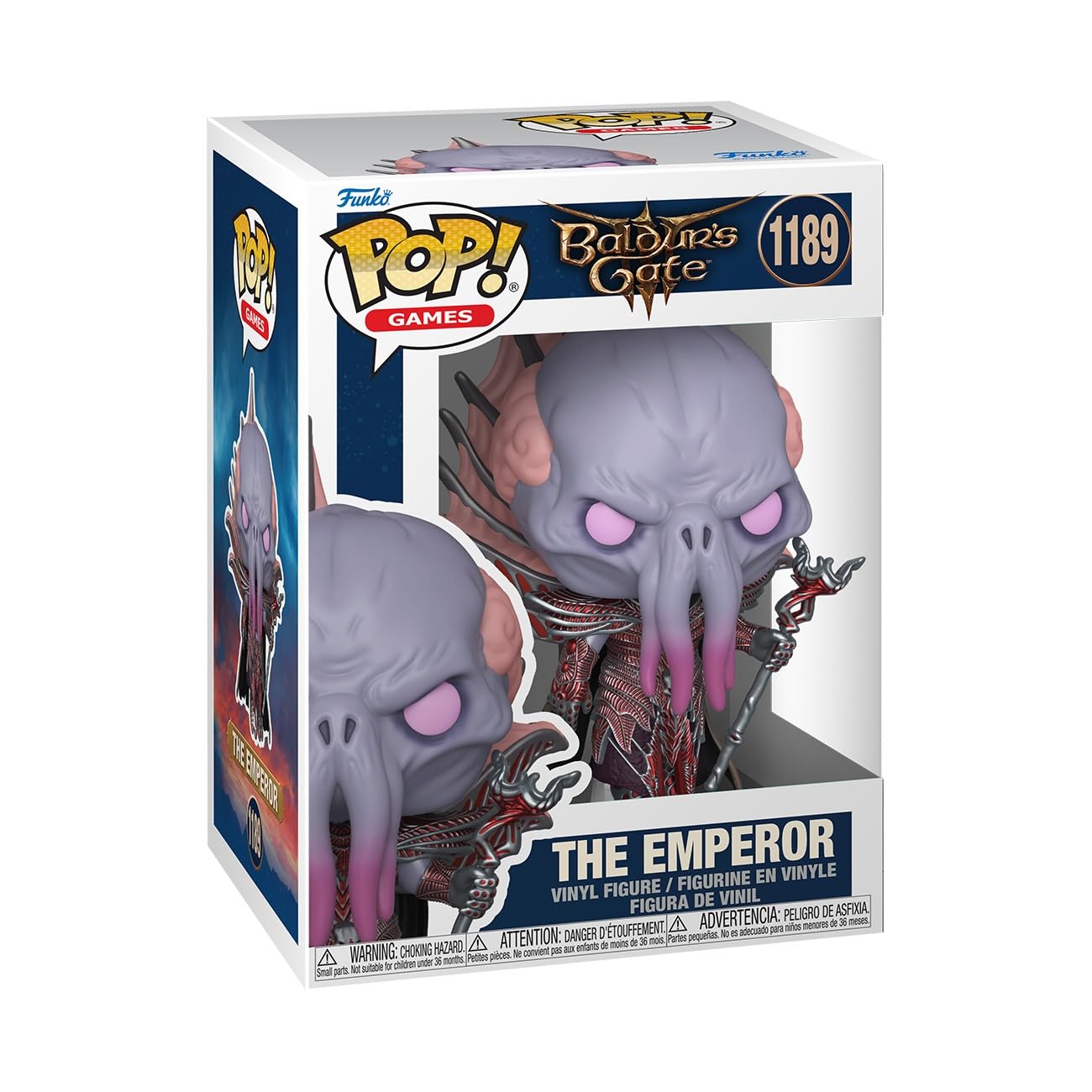 Funko Pop! Games: Baldur's Gate 3 - The Emperor - Collectable Vinyl Figure - Gift Idea - Official Merchandise - Toys for Kids & Adults - Video Games Fans - Model Figure for Collectors and Display