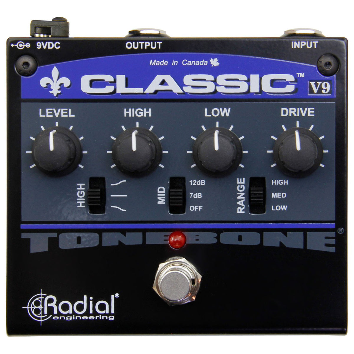 Radial Classic-V9 Distortion Pedal