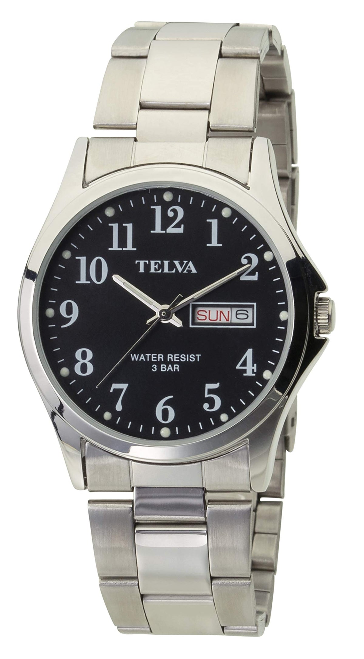 Clefer TE-AM178-BKS Men's Silver Watch