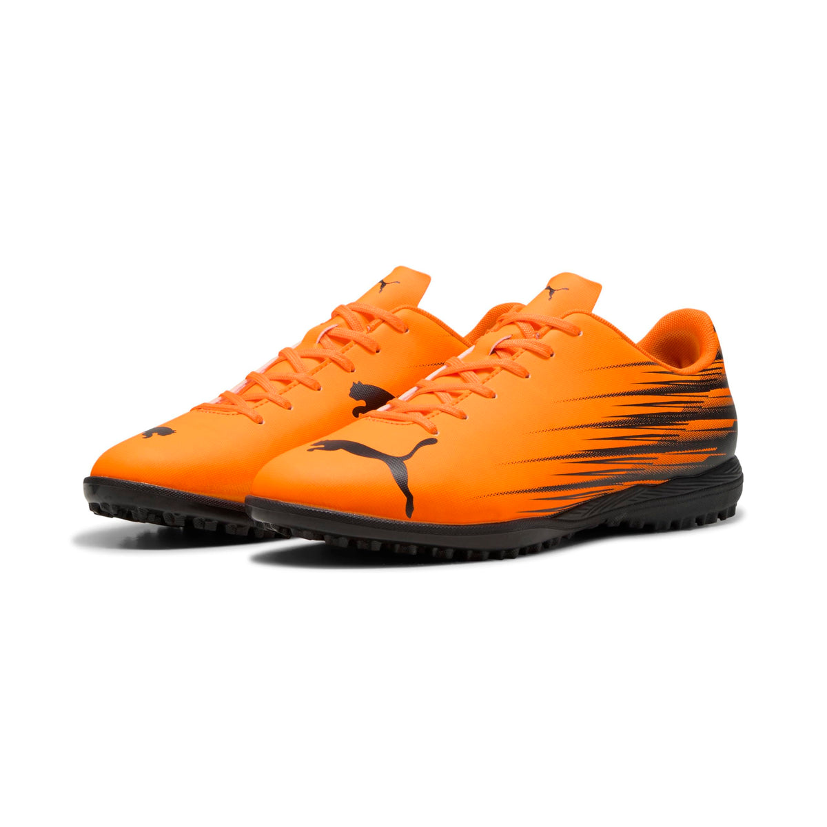 PUMA(プーマ) Men's Soccer Cleats, 25 Fall/Winter Colors Heat Fire Puma Black (04), 25.0 cm