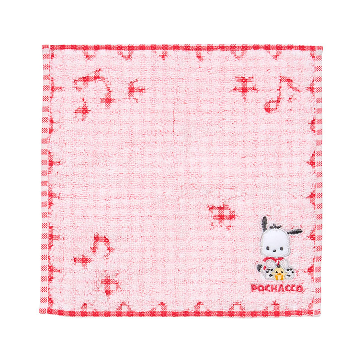 Sanrio 583316 Petite Towel (Check) Pochacco Handkerchief