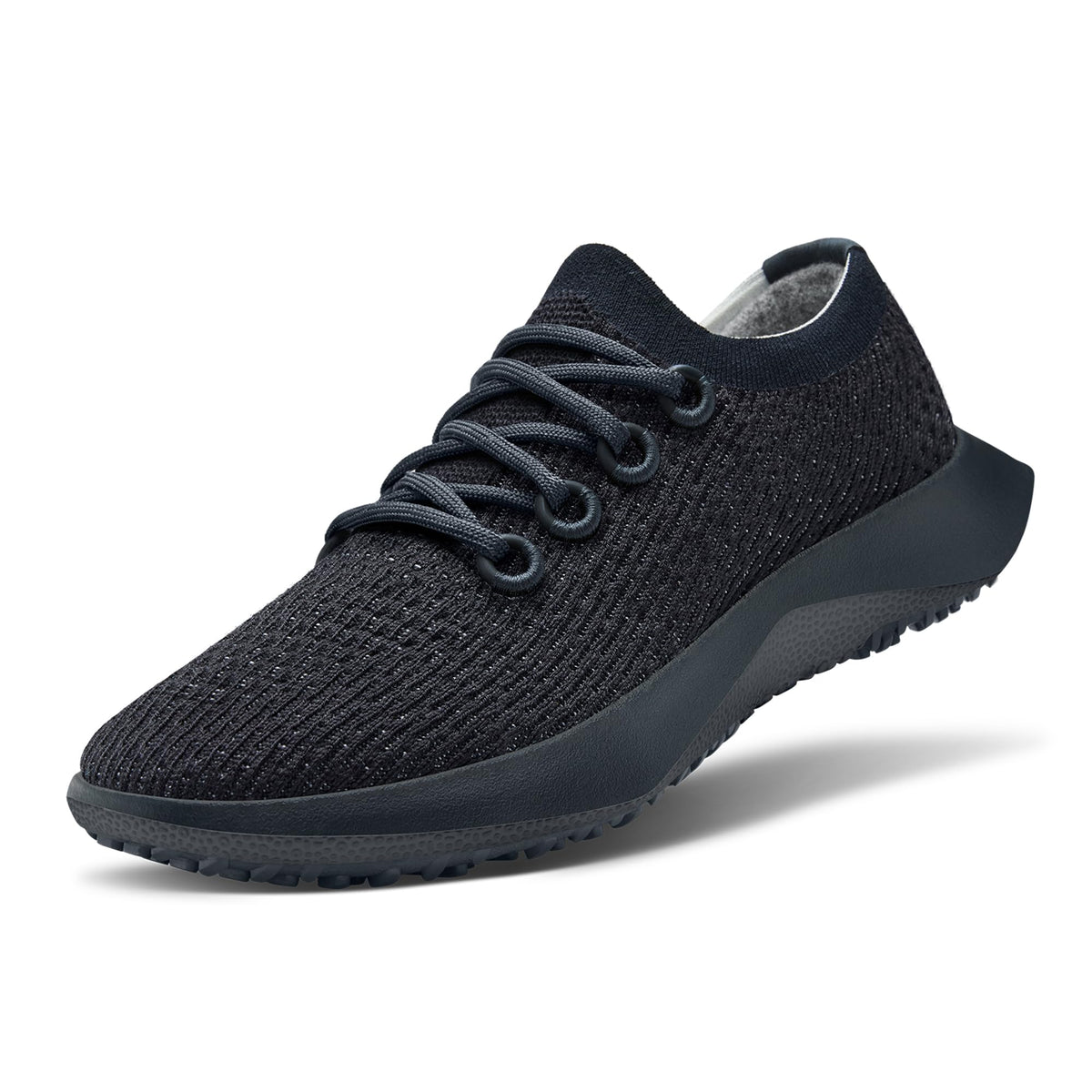 Allbirds Men's Tree Dasher 2, Active Running & Walking Sneakers - Natural Black (Natural Black Sole) - 8 Medium