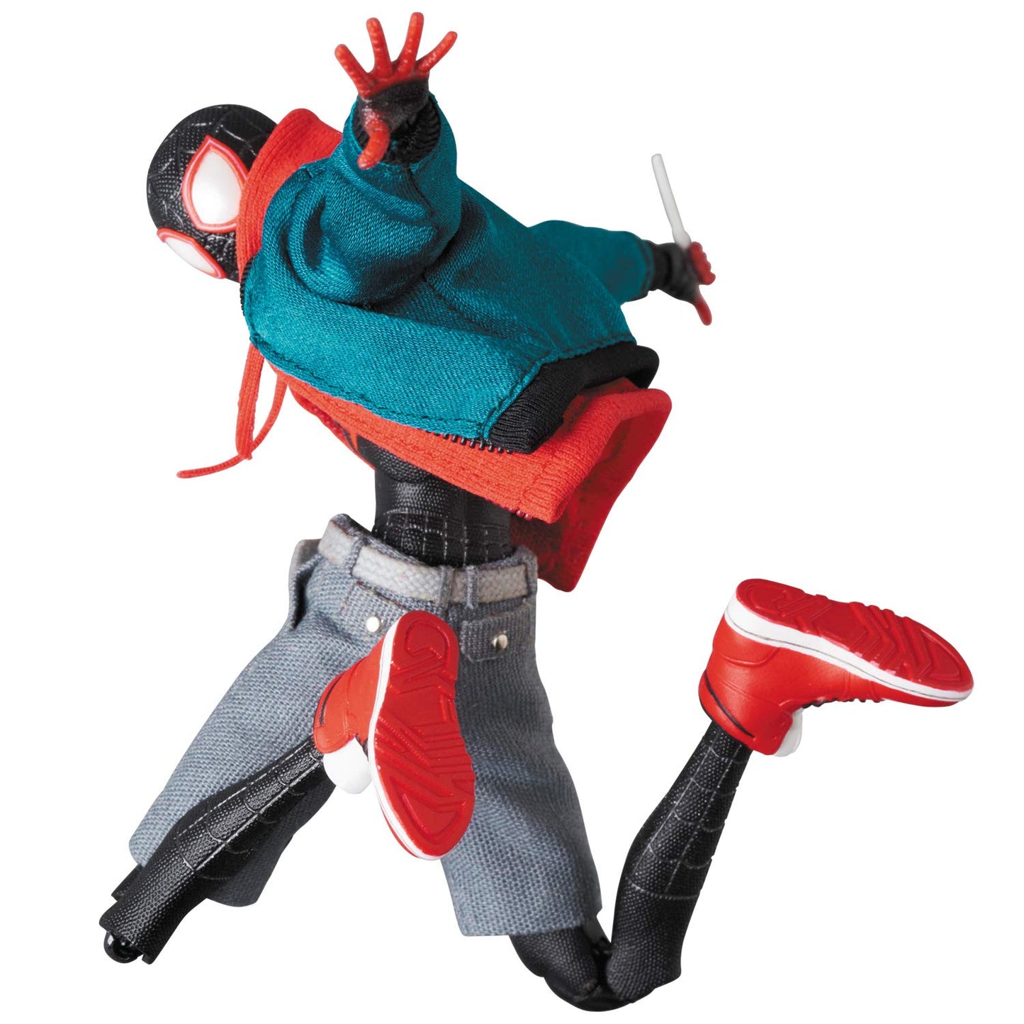 MEDICOM TOY MAFEX No.236 Spider-Man (Miles Morales) Renewal Ver. Height Approx. 5.1 inches (130 mm), Painted Action Figure