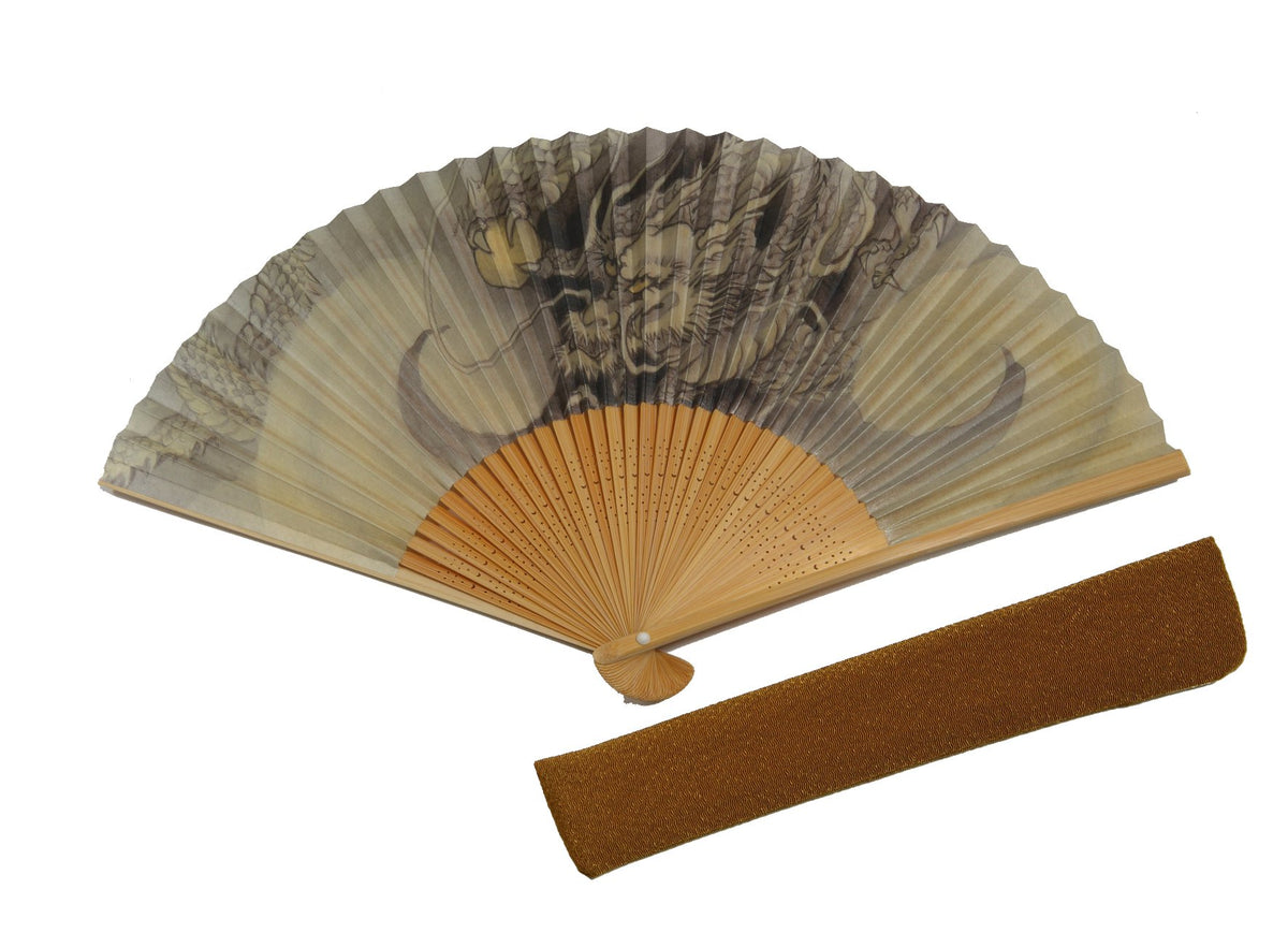 HASEGAWA HASEGAWA Folding Fan Dragon Design Made in Japan