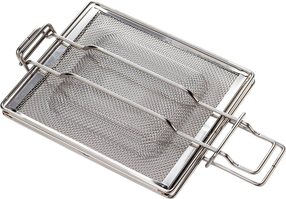 Takagi Metal Industrial GK-HS Hot Sandwich Maker, For Toaster Oven, For Grilling, Double-Sided Baking Compatible, Easy Recipe Included, Hot Sand Toaster, Net, For 2 Hot Sands, Made in Japan, Stainless
