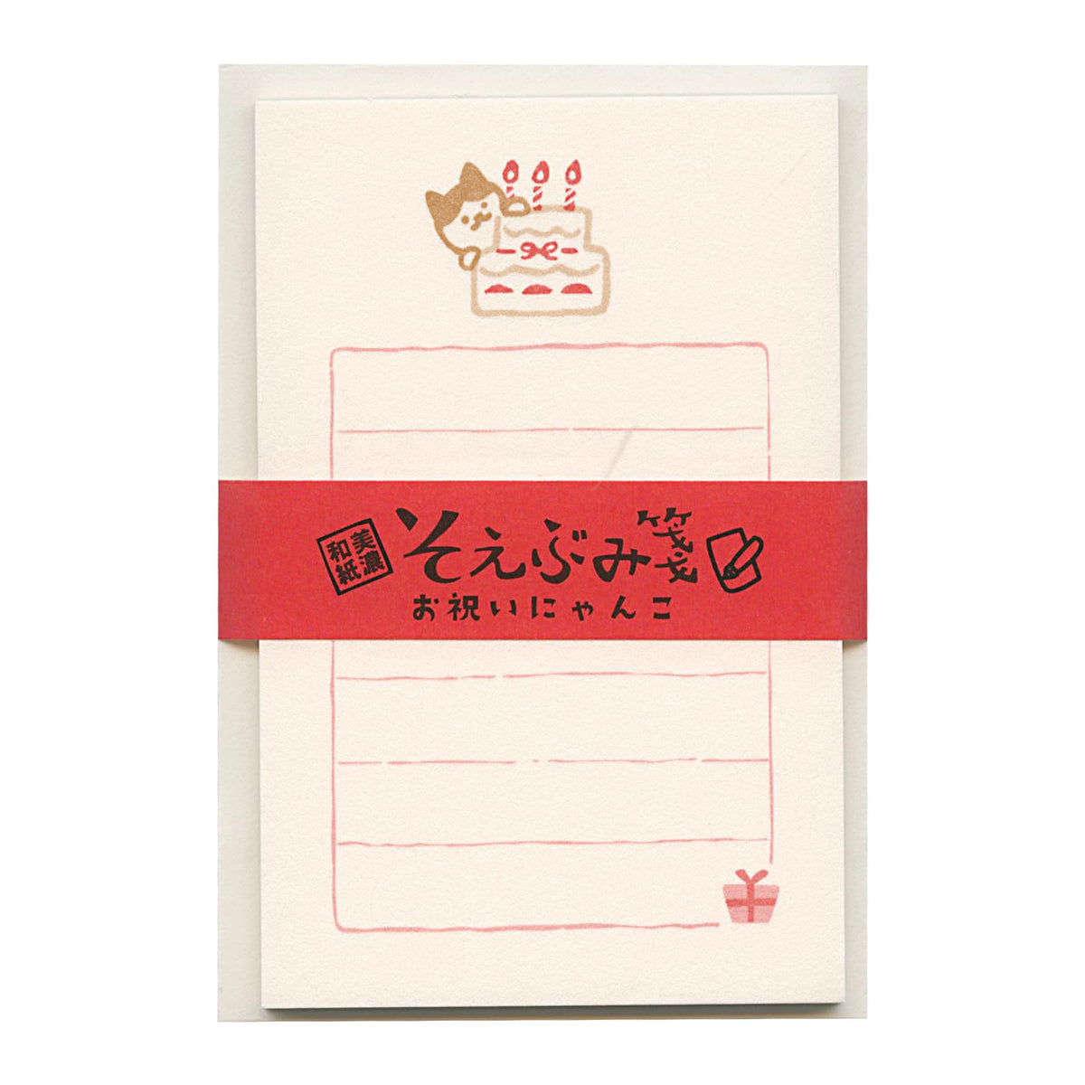 Furukawa Shiko LS563 Letter Set, Soebumi Notes, Celebration Nyanko