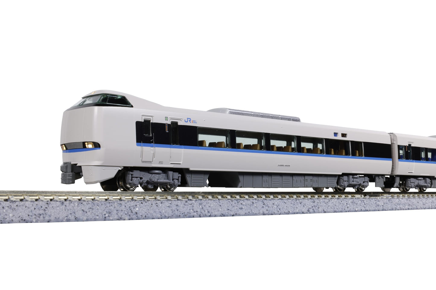 Kato N Calibre 683 4000" Thunderbird (Roved), Basic Set (4 Pairs), Train Model Train 10-2142