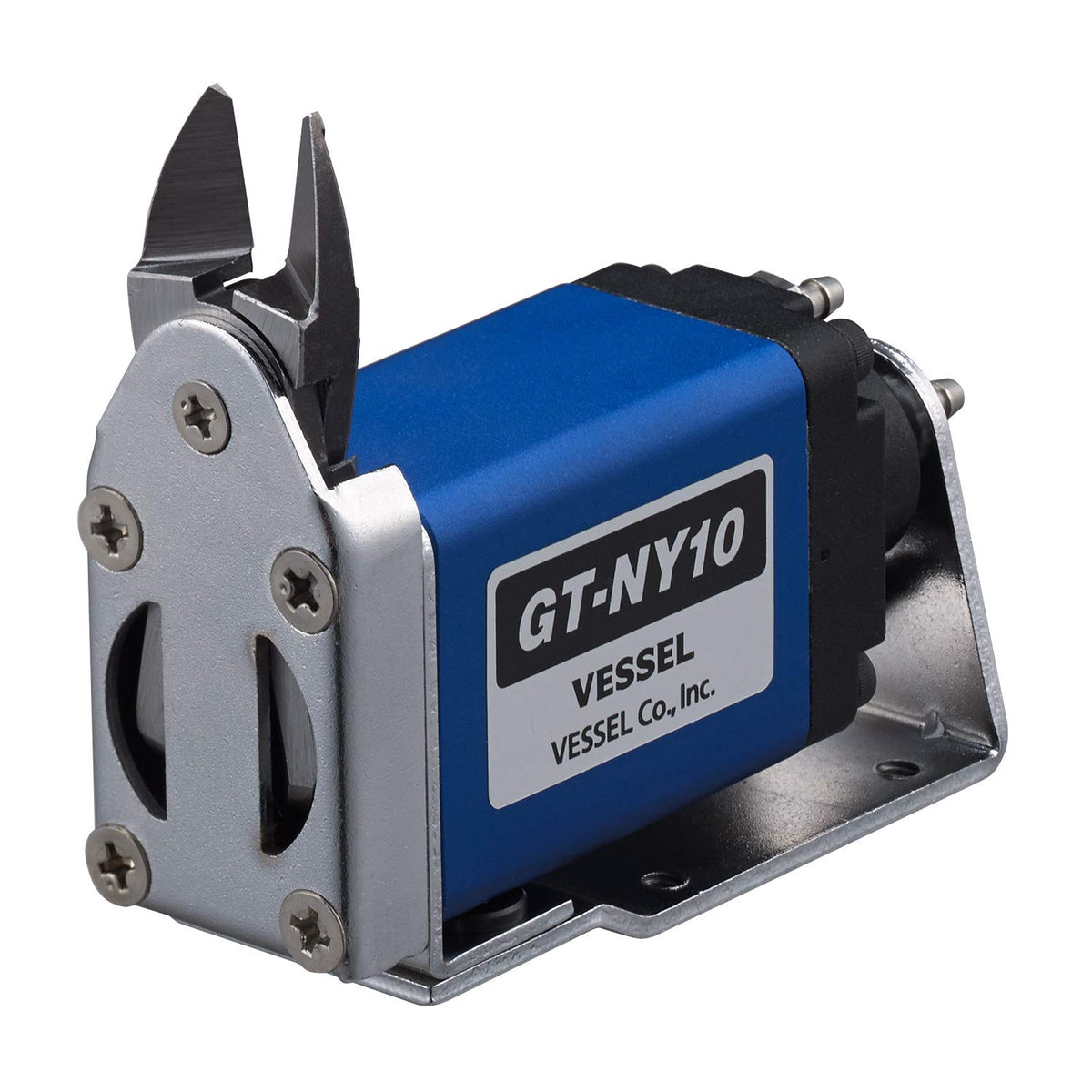 VESSEL GT-NY10 Slide Air Nipper, Horizontal Type, Capacity: φ0.1 inches (3.5 mm), Hard Resin 0.1 inches (2.3 mm)