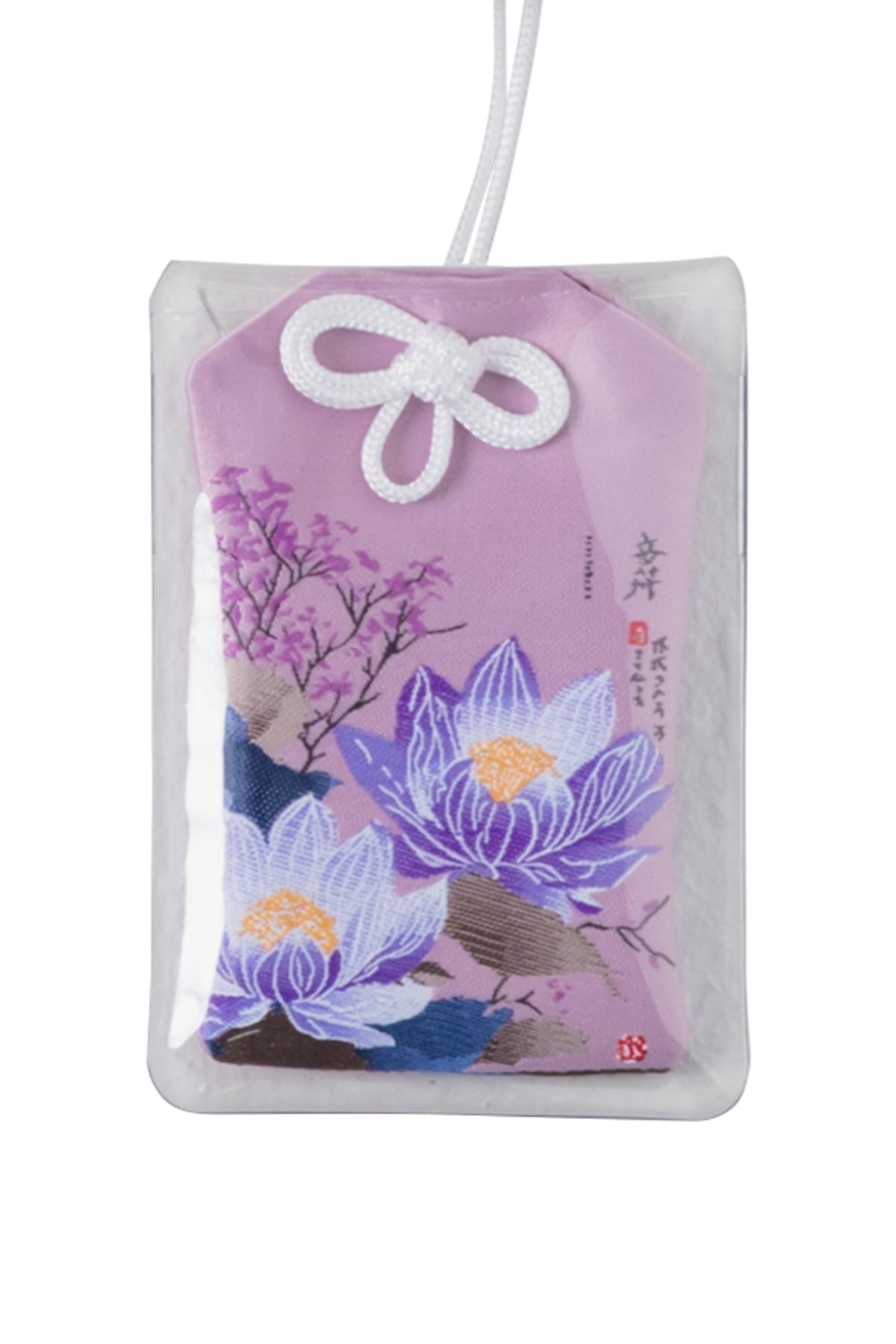 クリアストーン(Clearstone) Clear Stone Lotus Amulet, Purple