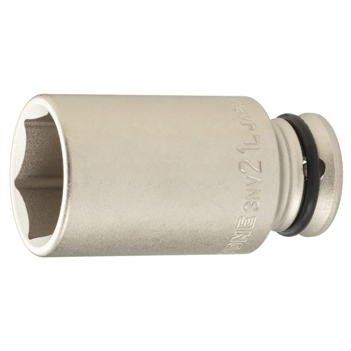 Tone HP3NV-21L Long Socket for Impact 3/8 inch (9.5 mm) Drive Width 0.8 inch (21 mm)