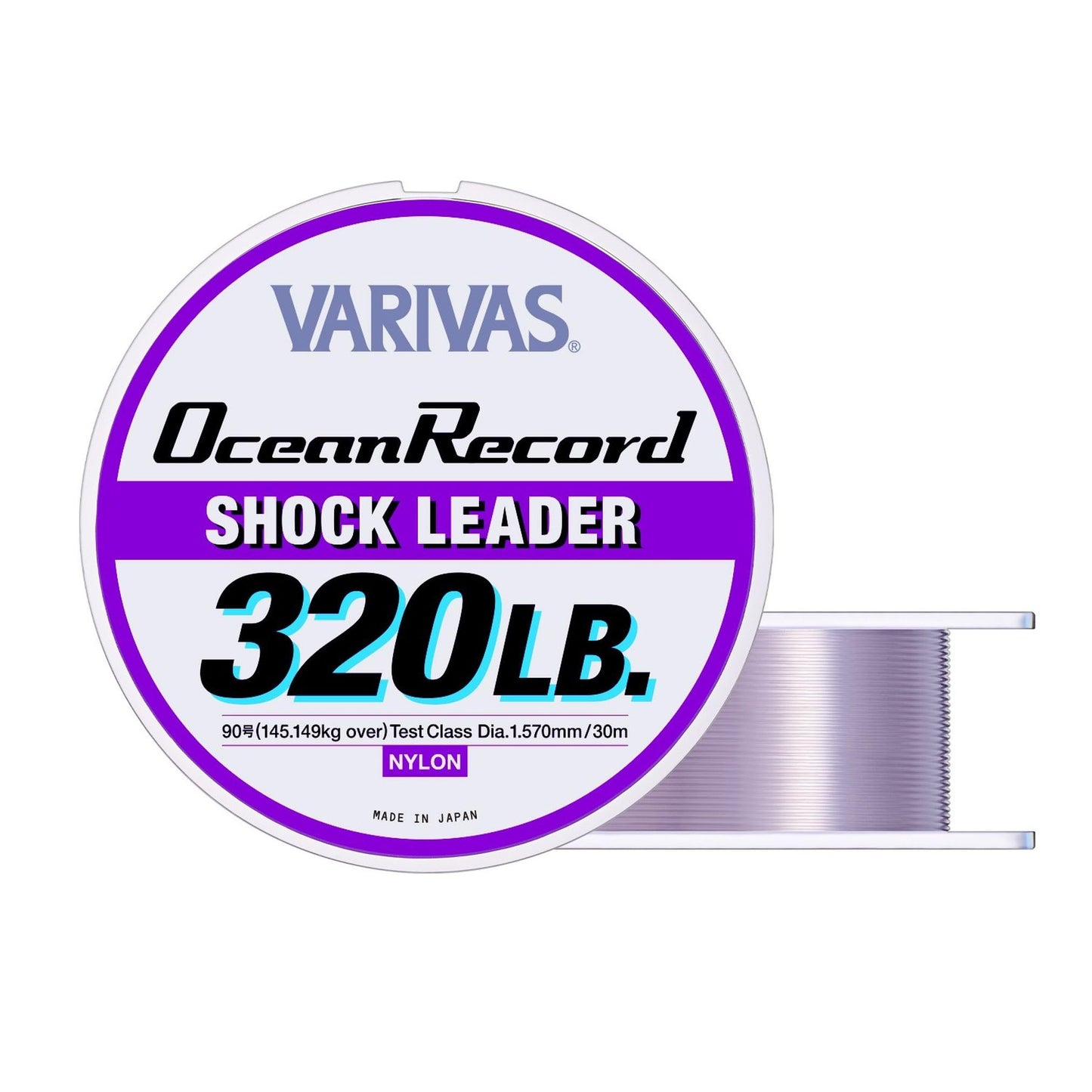VARIVAS Ocean Record Shock Leader 30m 320lb.(#90)