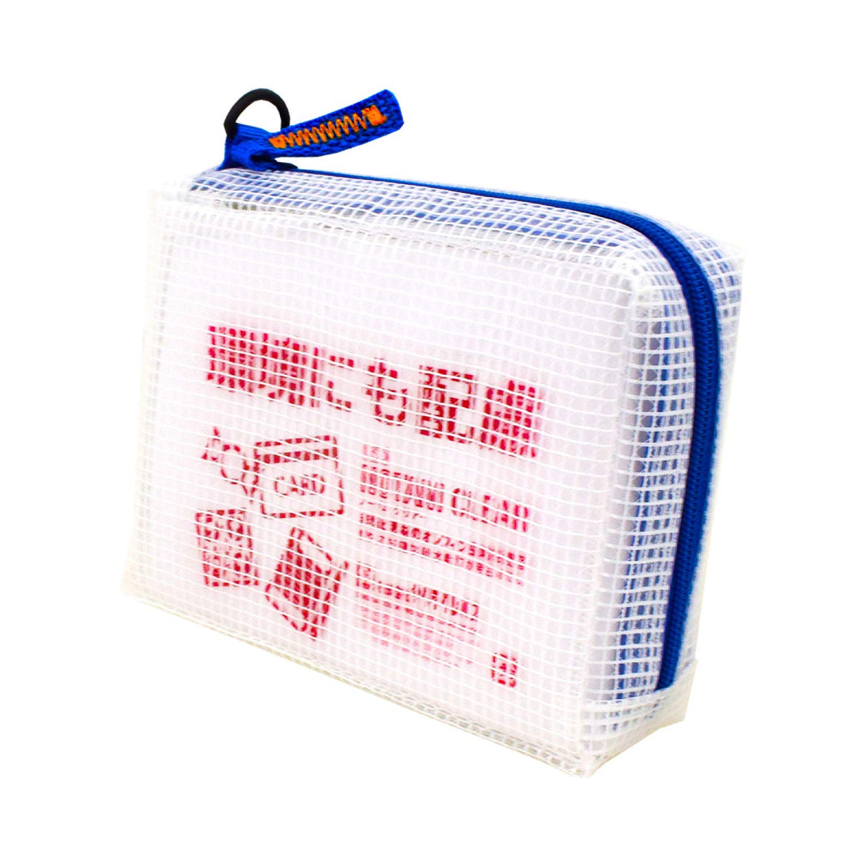 Sakura Craypas UNCM-C#36(10) Notam Mesh Case with Gusset, Clear, Card Size, Blue, 10 Pieces