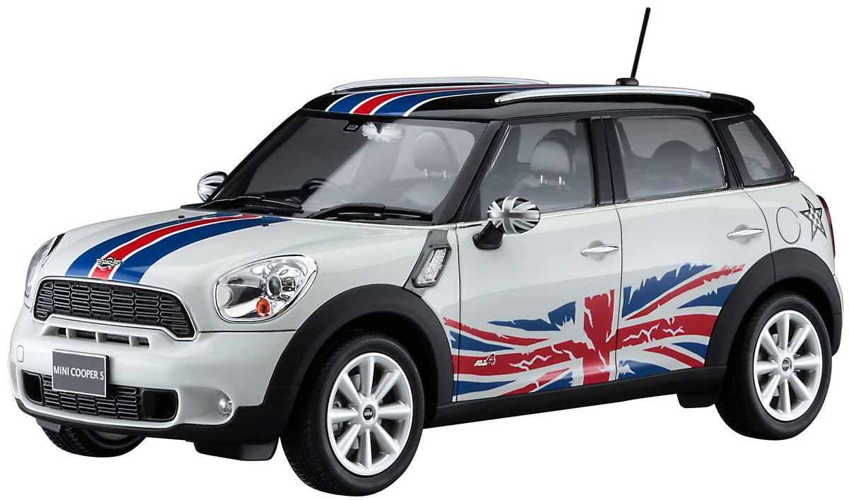 Hasegawa - 1:24 Mini Cooper S Countryman ALL4 -Union Jack Part 2