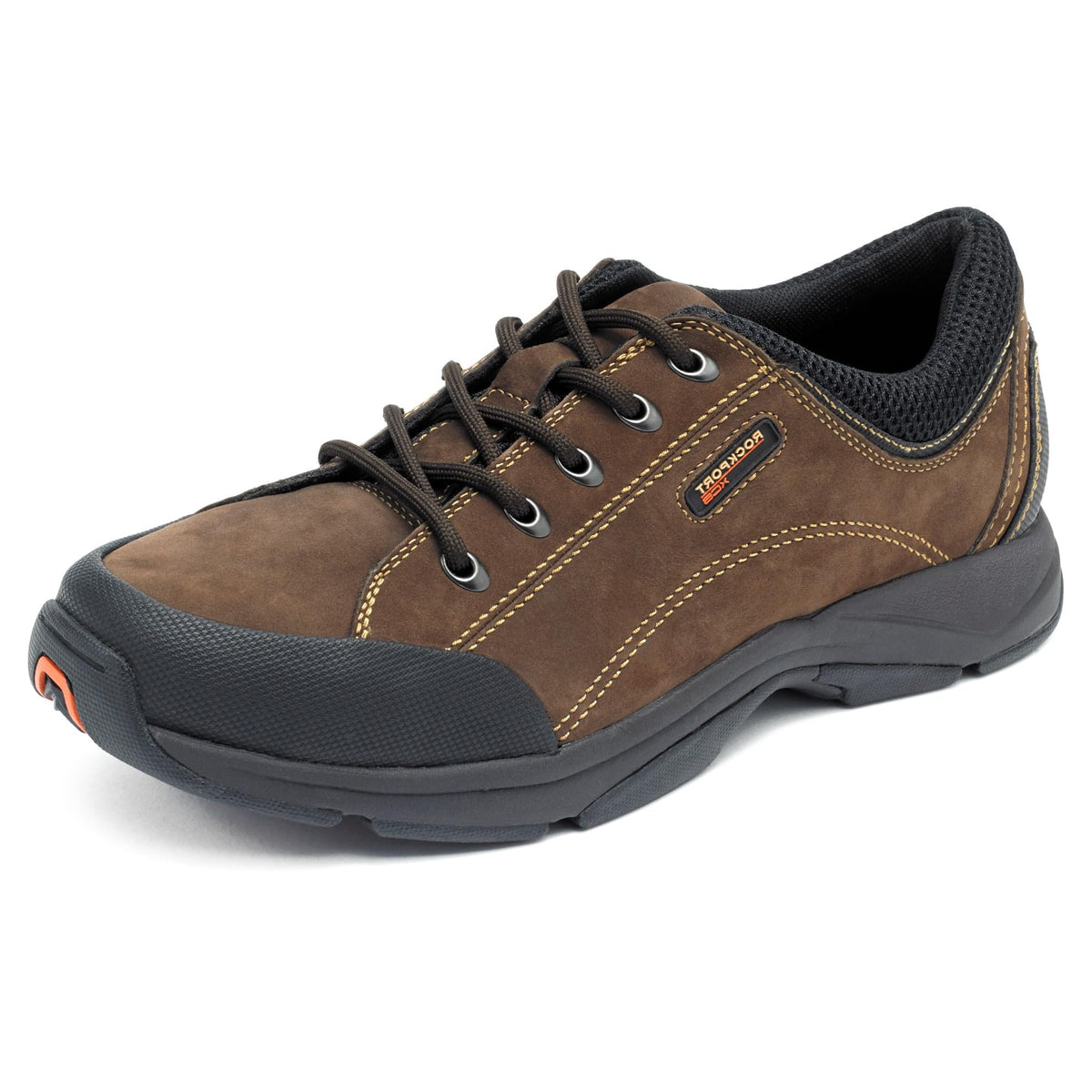 Rockport mens Chranson fashion sneakers, Dark Brown/Black, 8.5 US