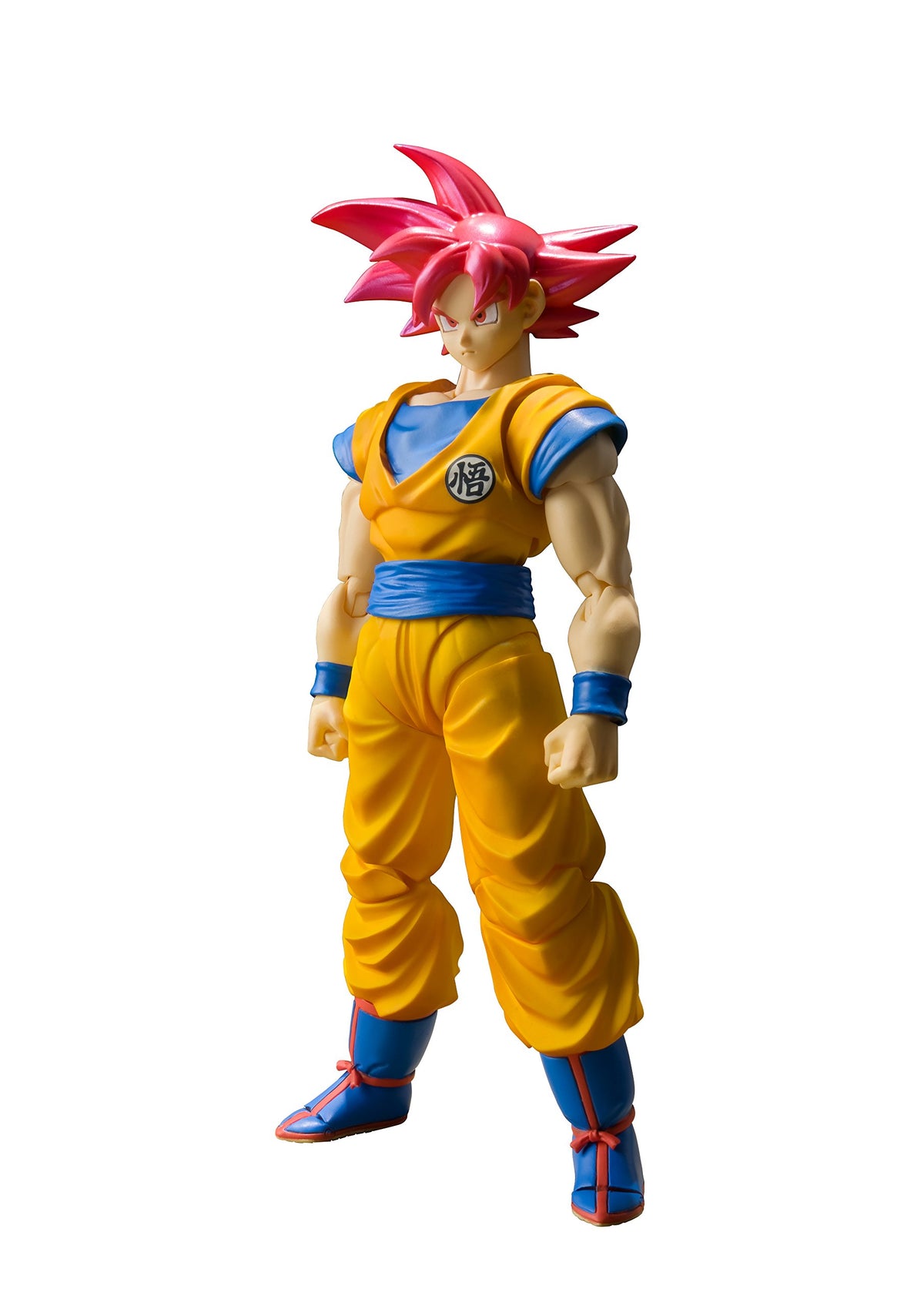 TAMASHII NATIONS Bandai S.H. Figuarts Super Saiyan God Son Goku Dragon Ball Super Action Figure