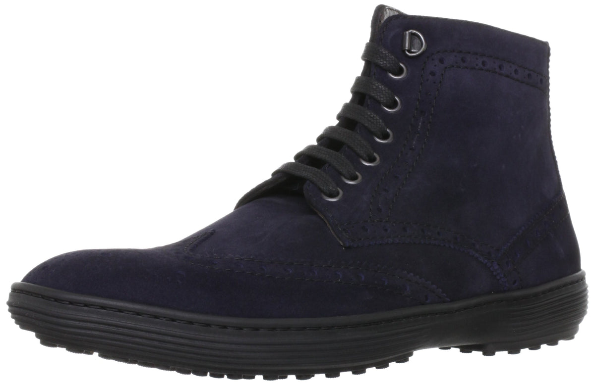 Manila 2809 Wingtip Lace-up Boots, blue, 26.0 cm