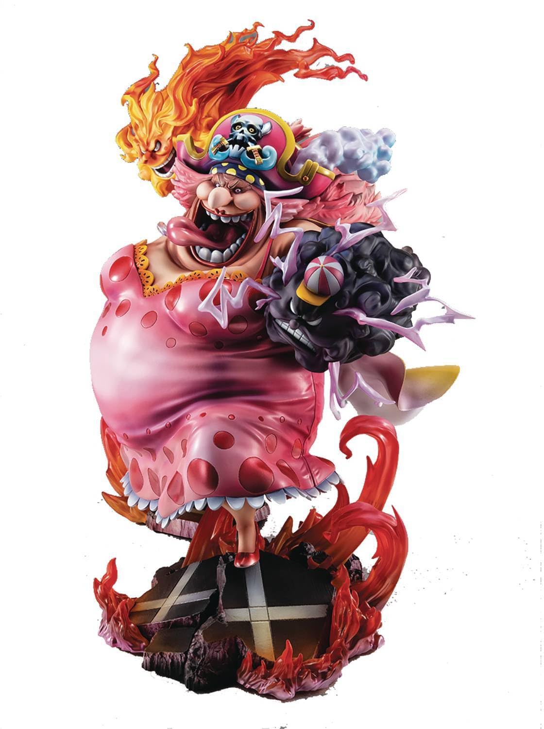Megahouse - One Piece - SA-Maximum - Great Pirate Big Mom Charlotte Linlin, Portrait of Pirate Collectible Figure