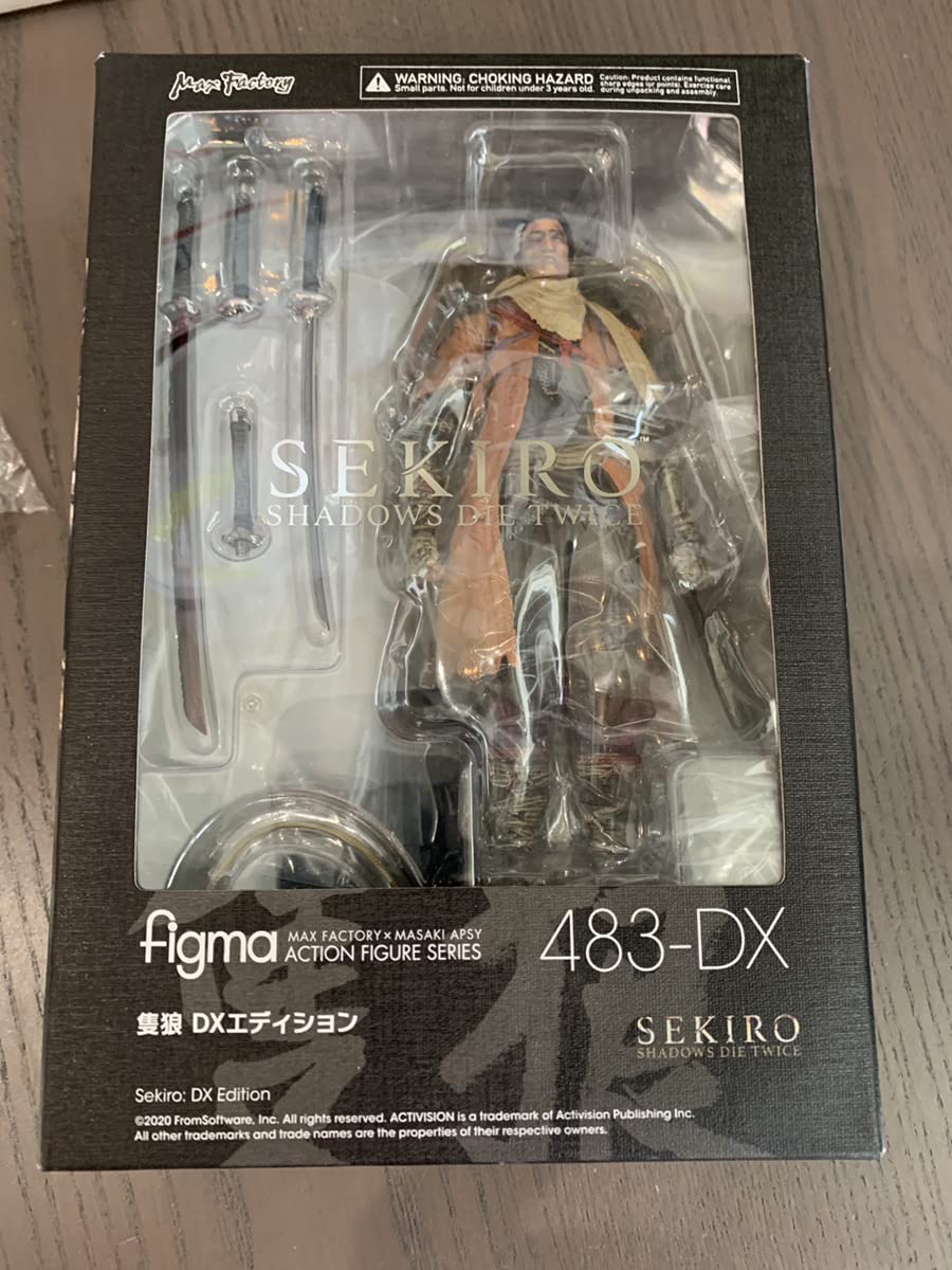 Max Factory Sekiro: Shadows Die Twice: Sekiro Deluxe Figma Action Figure, Multicolor