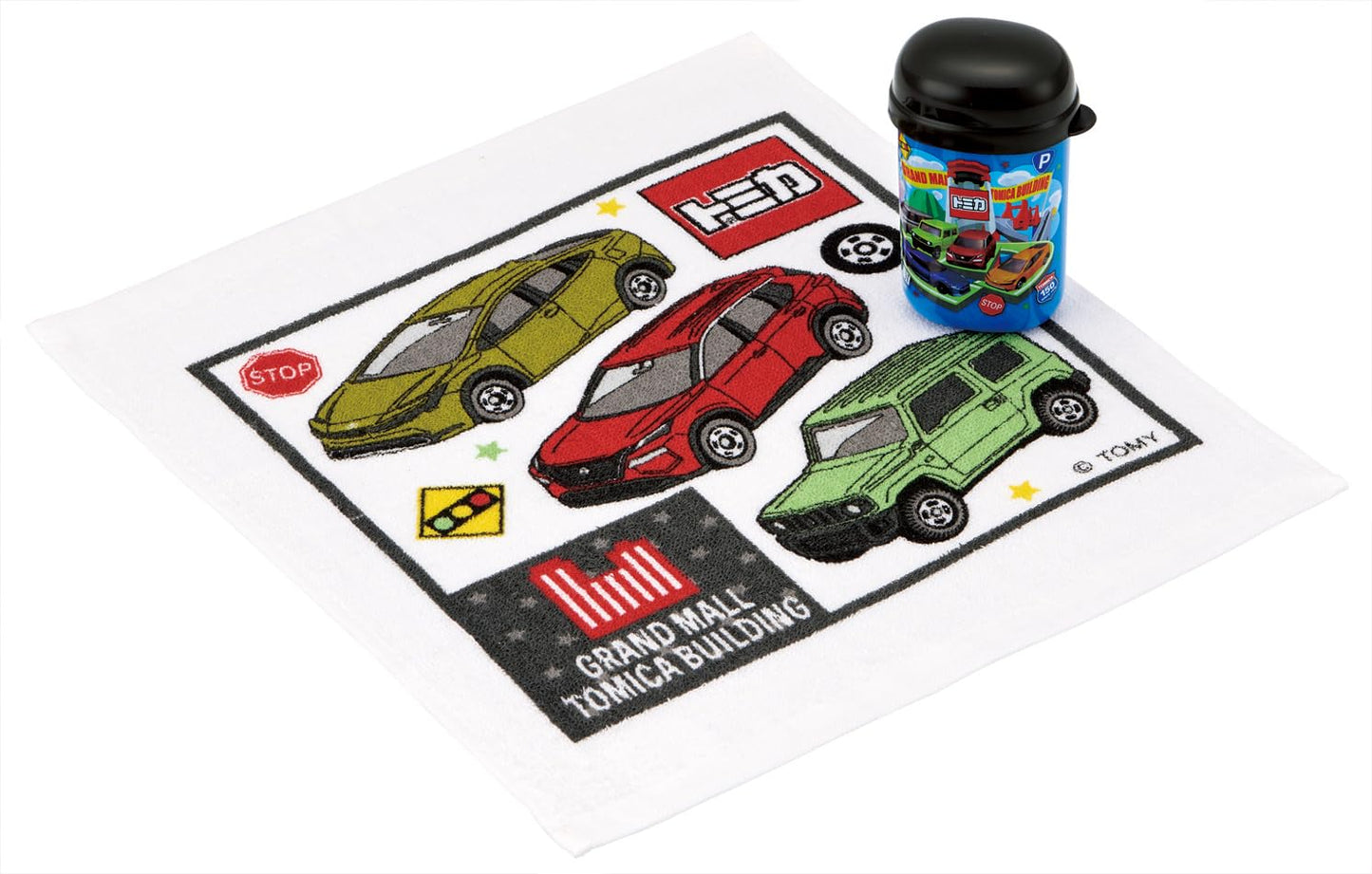 Skater OA4-A Tomica 26 Boy's Hot Towel Set with Case, Made in Japan