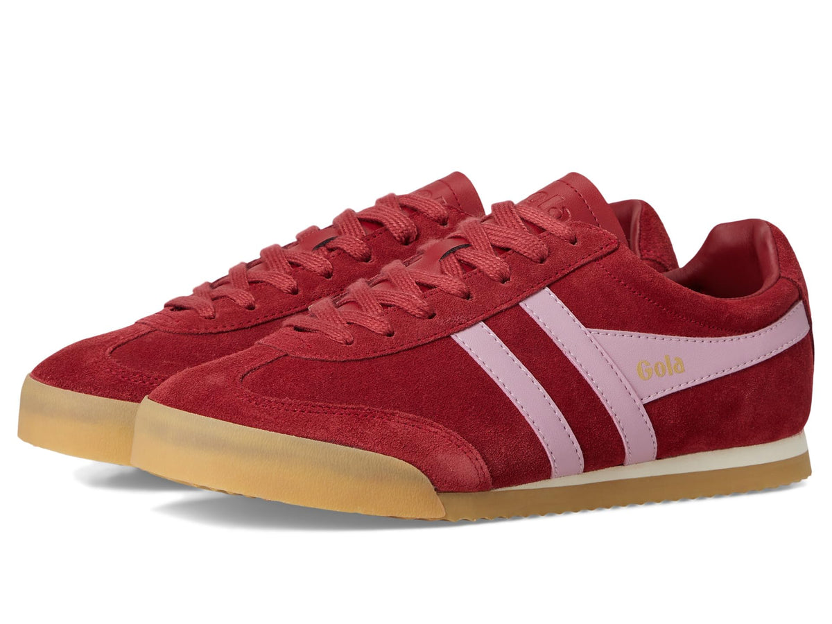 Gola Womens Apollo, Deep Red/Candy/Gum, 7.5, Medium
