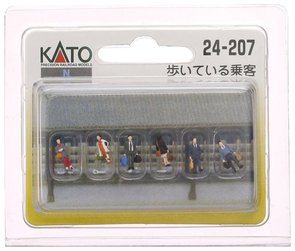 Kato 24-207 N Walking Passengers (6)