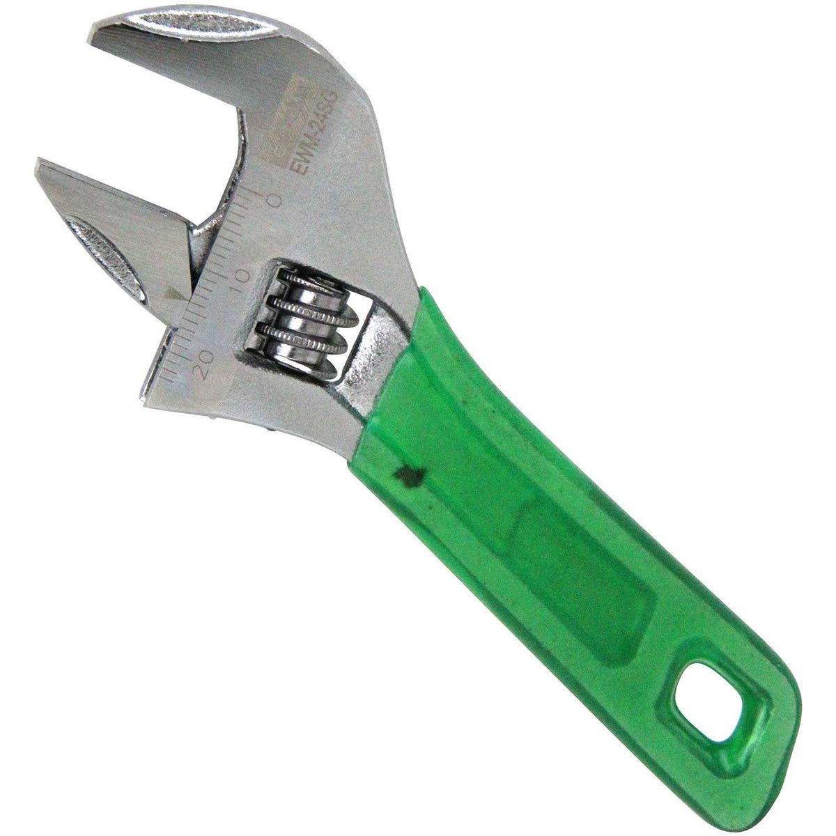 E-Value EWM-24SG Short Wide Monkey Wrench, Total Length 4.6 inches (118 mm), Mouth Width 0.9 inches (24 mm)