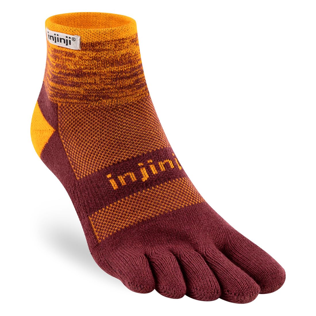 Injinji Trail Midweight Mini-Crew (Small, Solar)