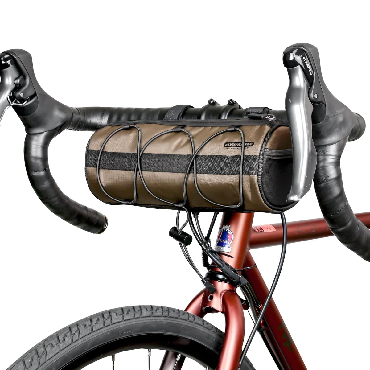 GORIX Bike Front Bag Frame Bag Cycling Handlebar Durable Lightweight 2L Road Mountain Bicycle (Devi Junior)