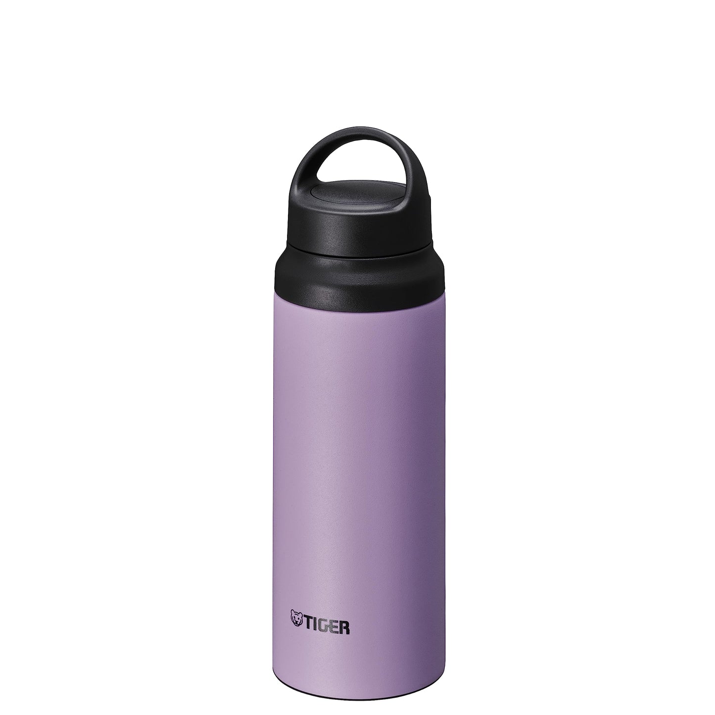 TIGER MCZ-S060VZ Tiger Water Bottle, 20.3 fl oz (600 ml), Handle, Lightweight, Stainless Steel Bottle, Outdoor, Office, Lilac (Purple)