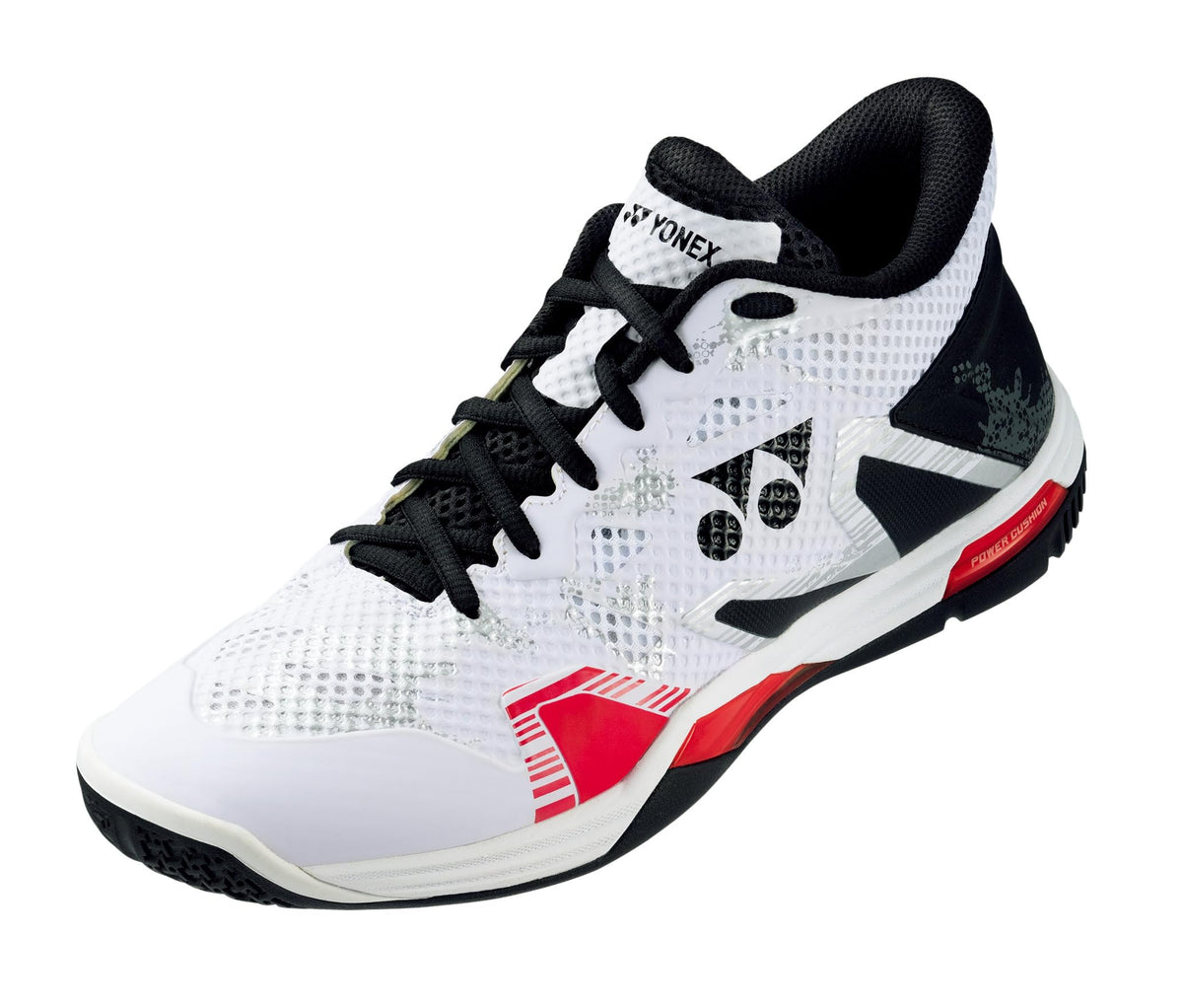 Yonex Power Cushion Eclipsion Z Mid Badminton Shoes, Multicolor (White/Black), 23.0 cm