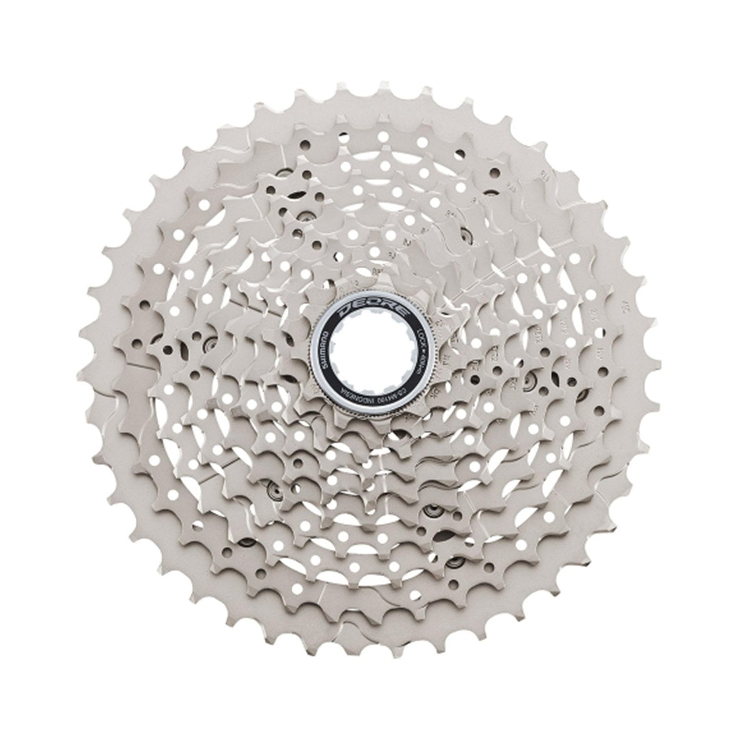 Shimano Deore CS-M4100 Deore 10-Speed Cassette, 11-46T