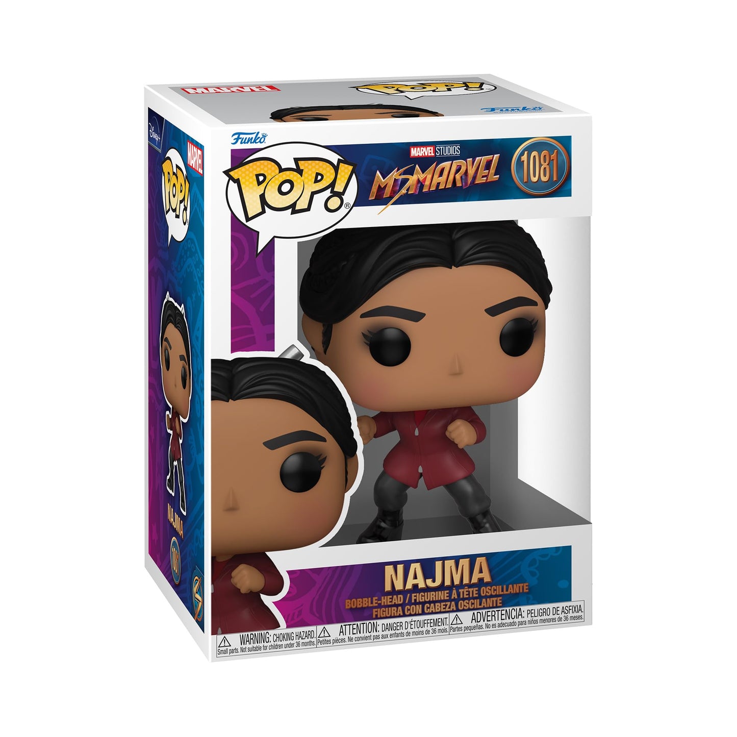 Funko Pop Television: Ms. Marvel - Najma - Collectable Vinyl Figure - Gift Idea - Official Merchandise - Toys for Kids & Adults - Superheroes Fans - Model Figure for Collectors and Display